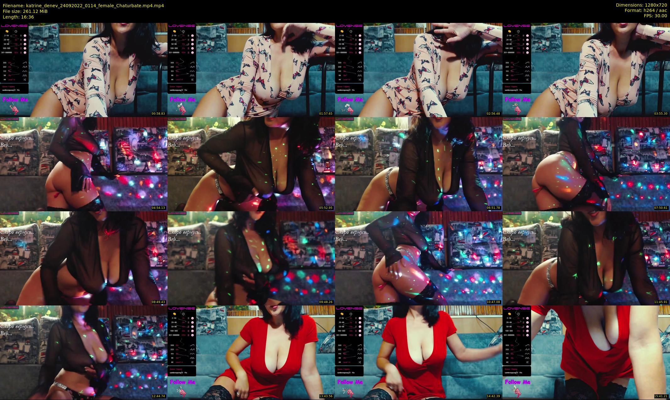katrine_denev — 17 minute Chaturbate female cam show recording, 720p, Sep 24, 2022