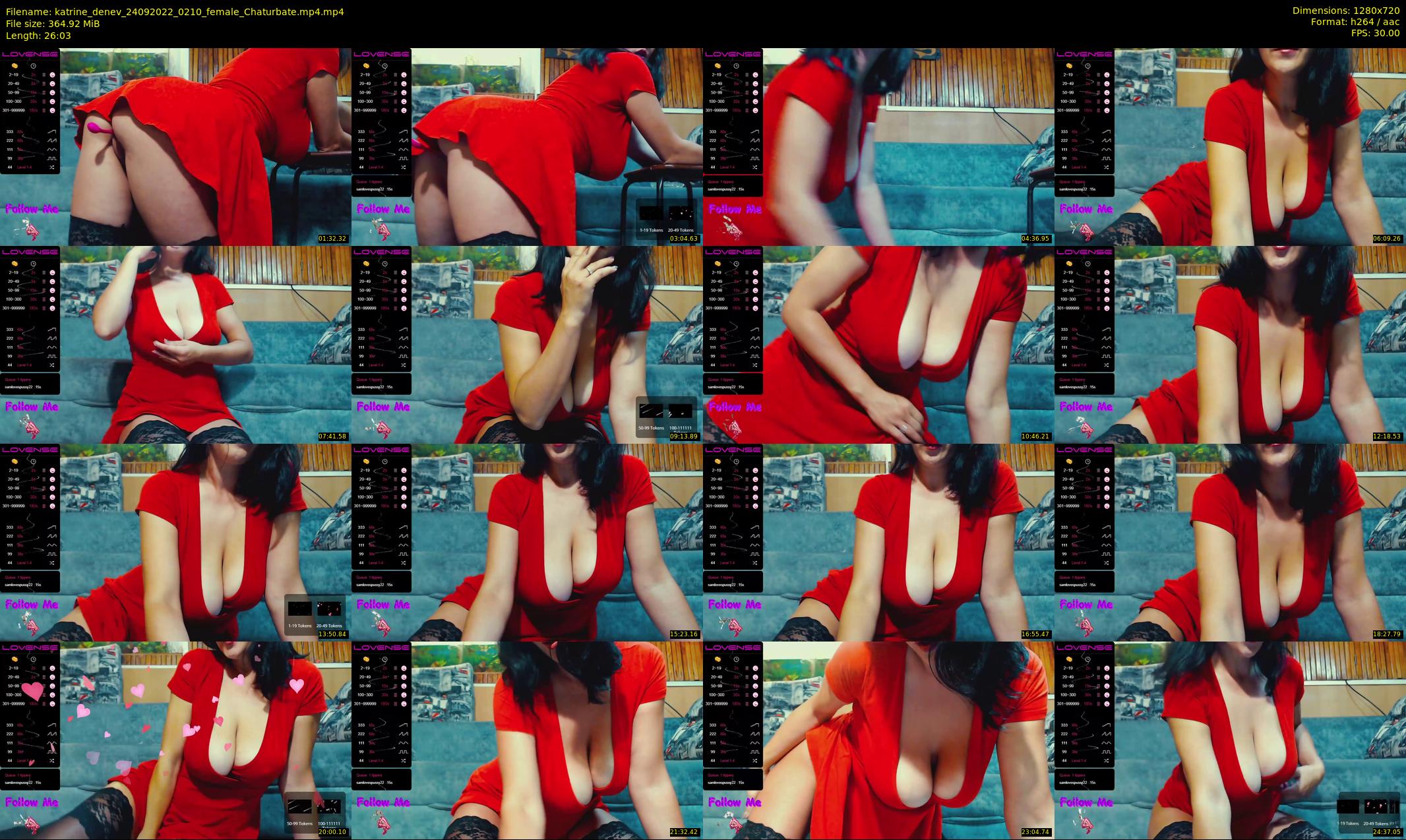 katrine_denev — 27 minute Chaturbate female cam show recording, 720p, Sep 24, 2022