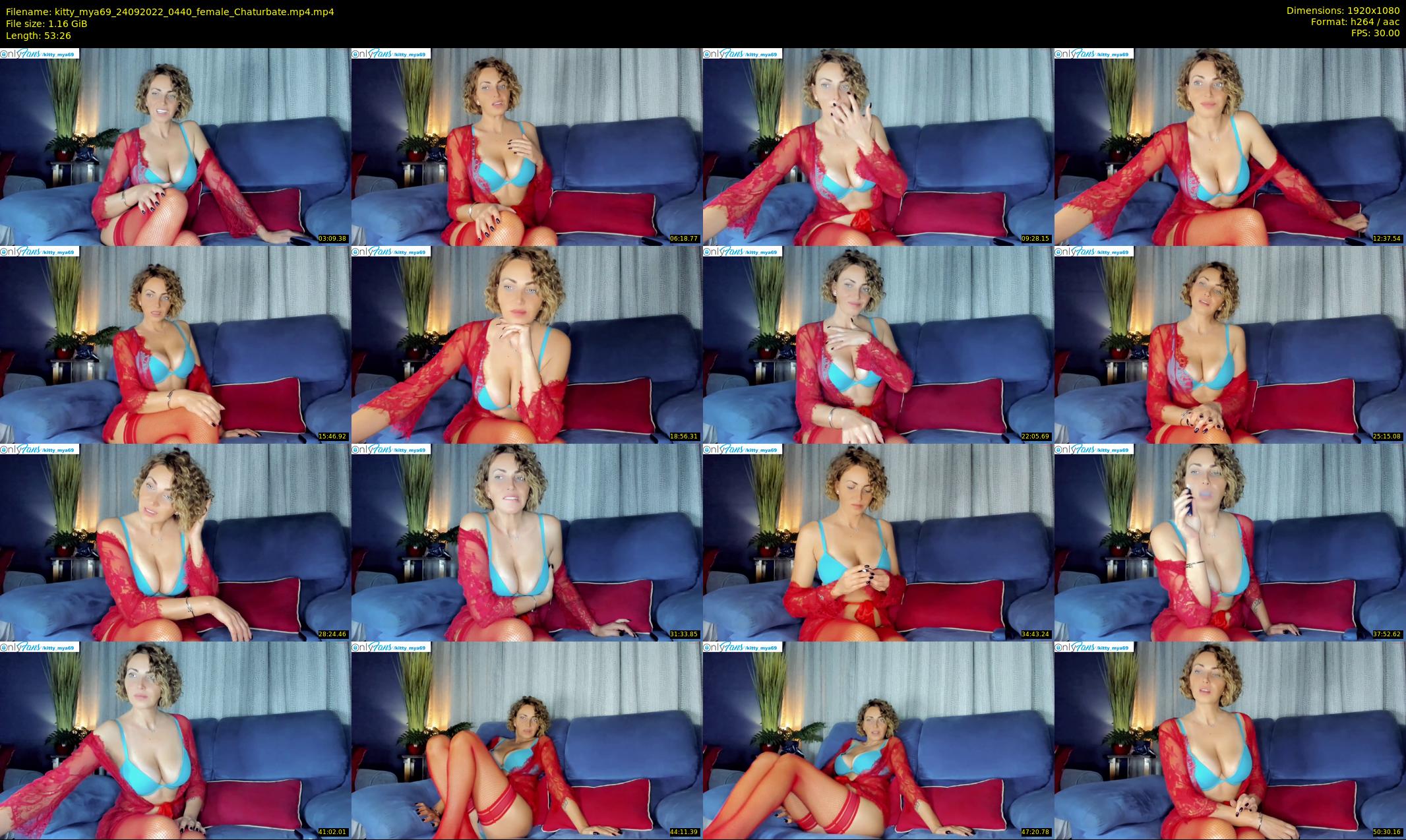 kitty_mya69 — 54 minute Chaturbate female cam show recording, 1080p, Sep 24, 2022