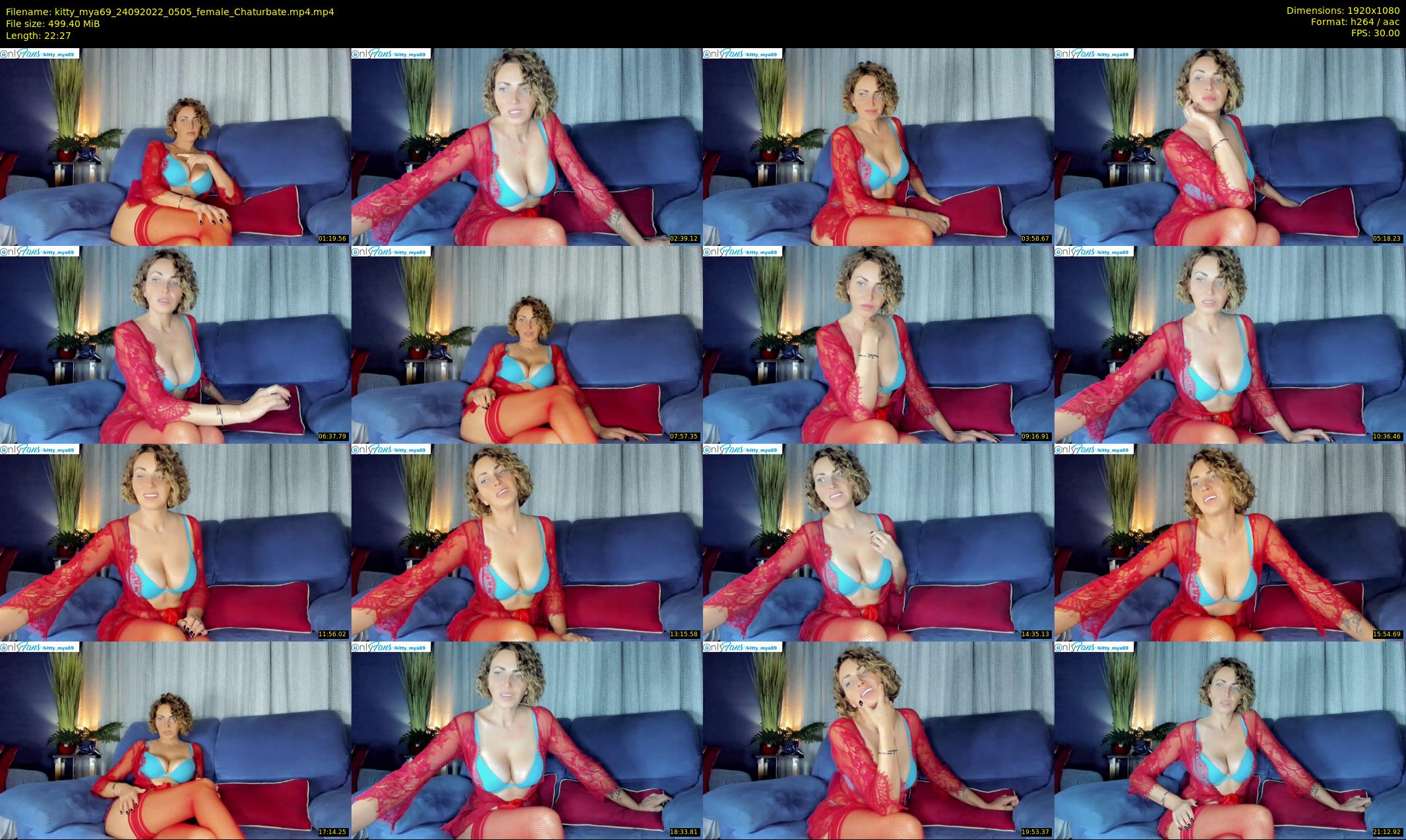 kitty_mya69 — 23 minute Chaturbate female cam show recording, 1080p, Sep 24, 2022