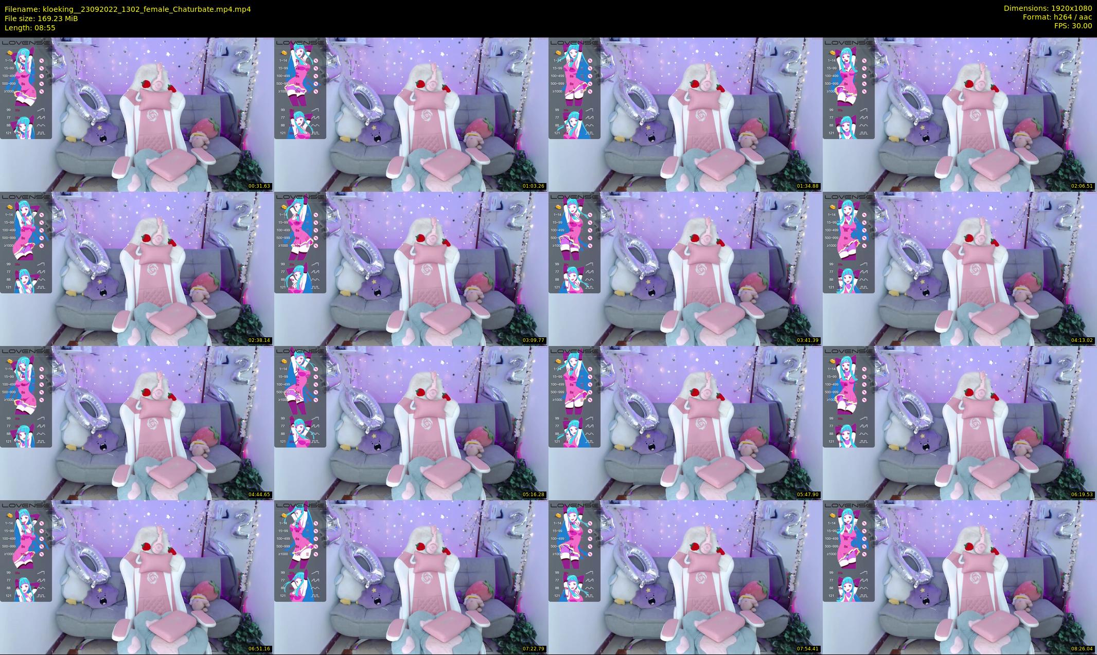 kloeking_ — 9 minute Chaturbate female cam show recording, 1080p, Sep 23, 2022