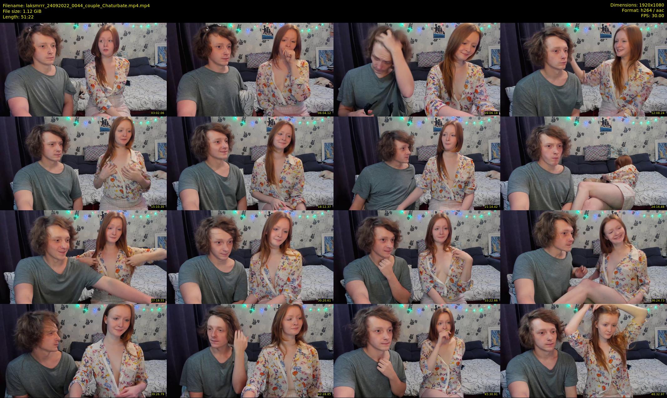 laksmrrr — 52 minute Chaturbate couple cam show recording, 1080p, Sep 24, 2022