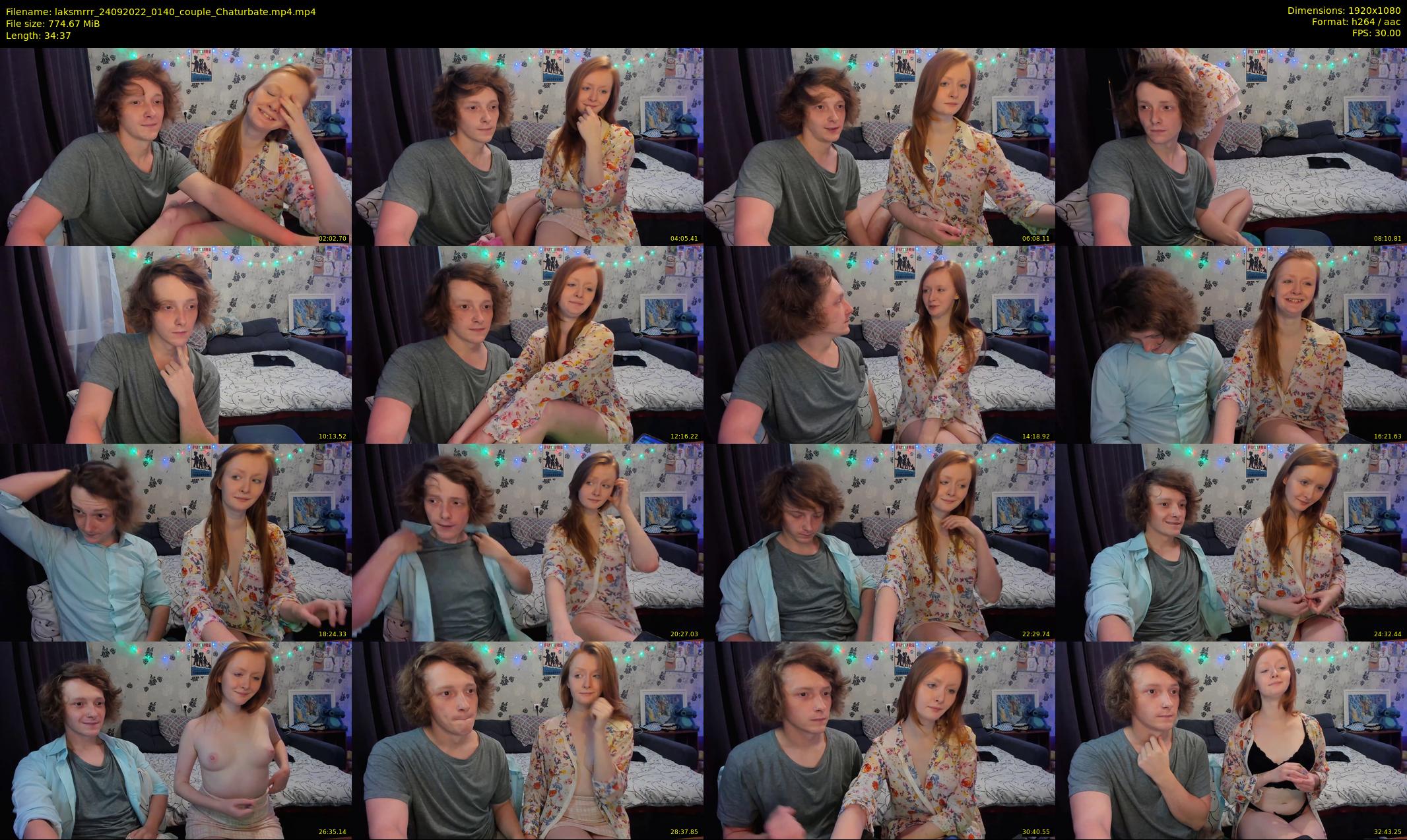laksmrrr — 35 minute Chaturbate couple cam show recording, 1080p, Sep 24, 2022