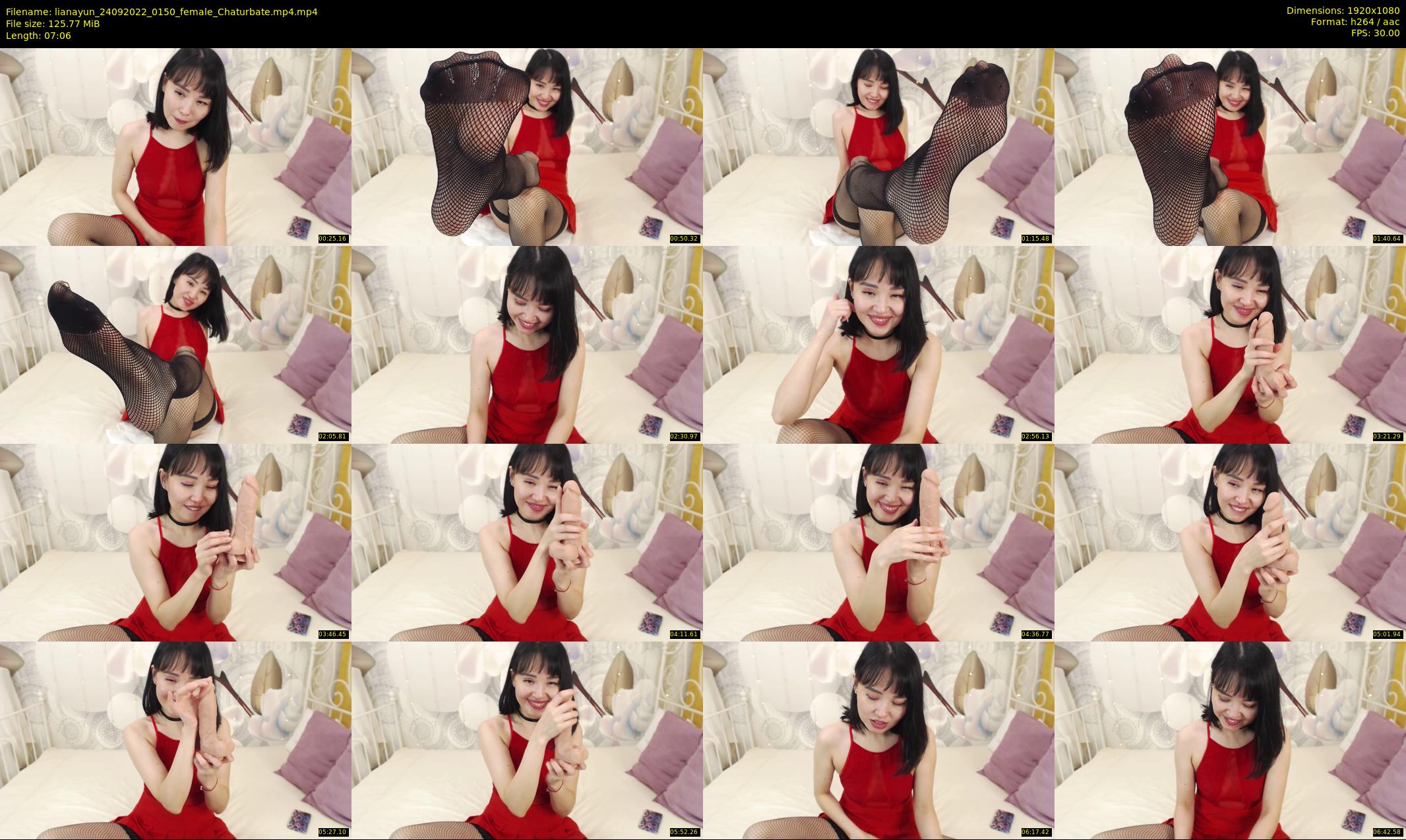 lianayun — 8 minute Chaturbate female cam show recording, 1080p, Sep 24, 2022
