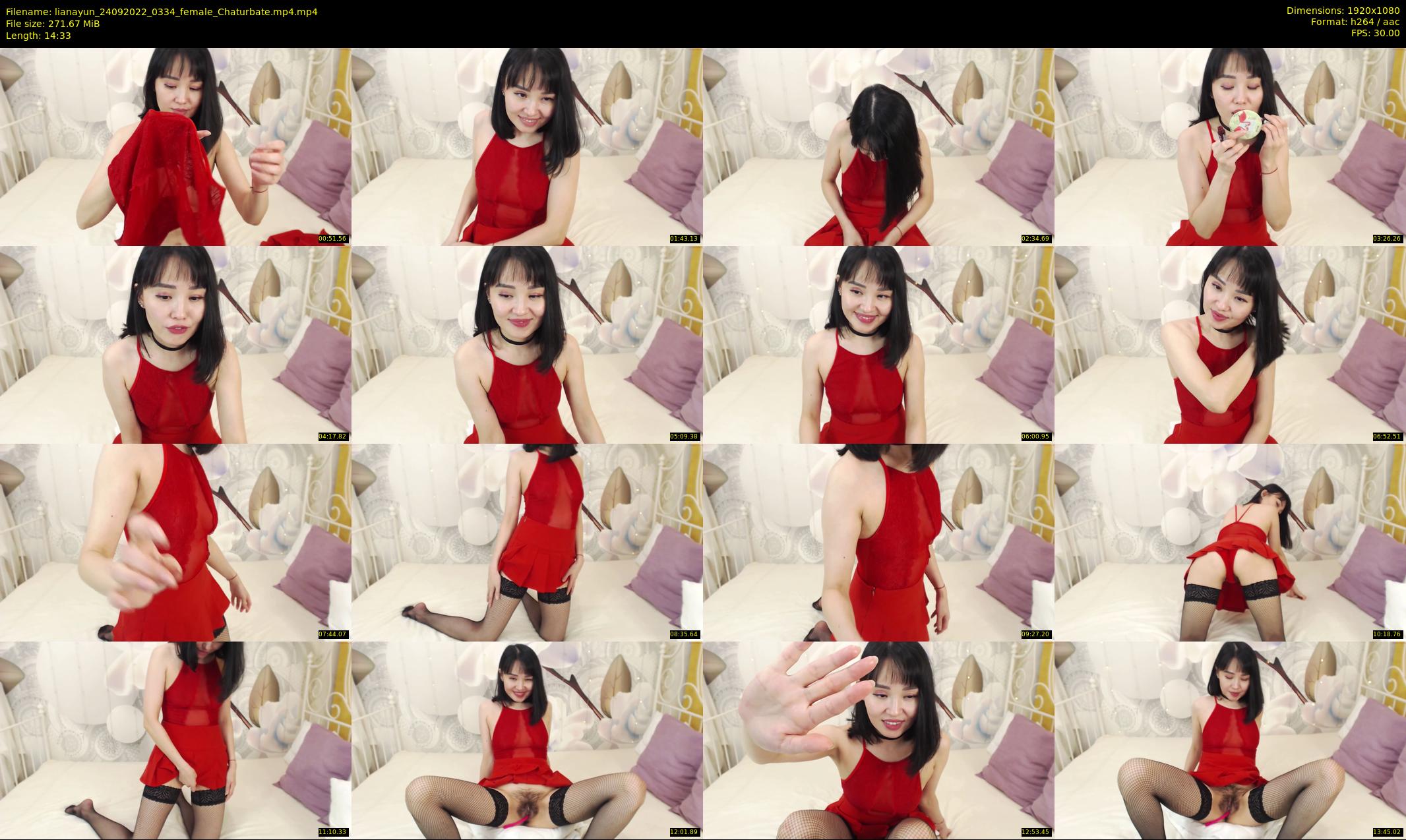 lianayun — 15 minute Chaturbate female cam show recording, 1080p, Sep 24, 2022