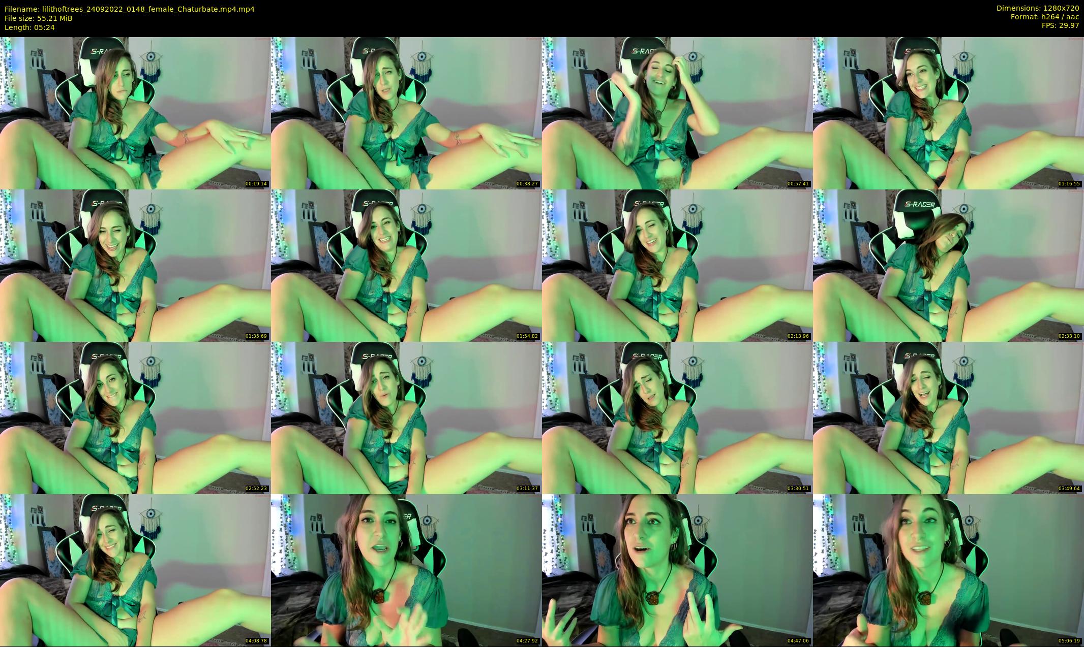 lilithoftrees — 6 minute Chaturbate female cam show recording, 720p, Sep 24, 2022