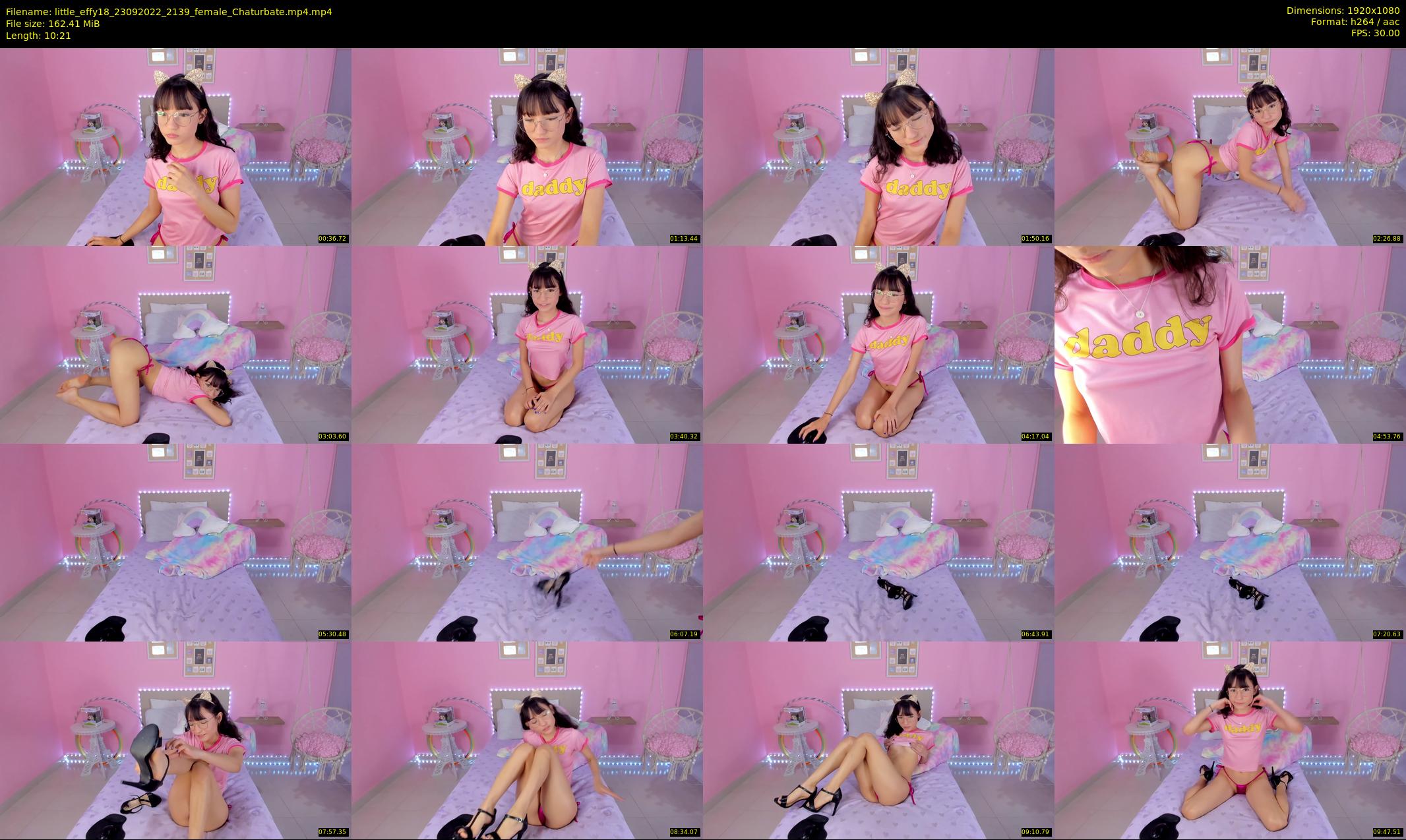 little_effy18 — 11 minute Chaturbate female cam show recording, 1080p, Sep 23, 2022