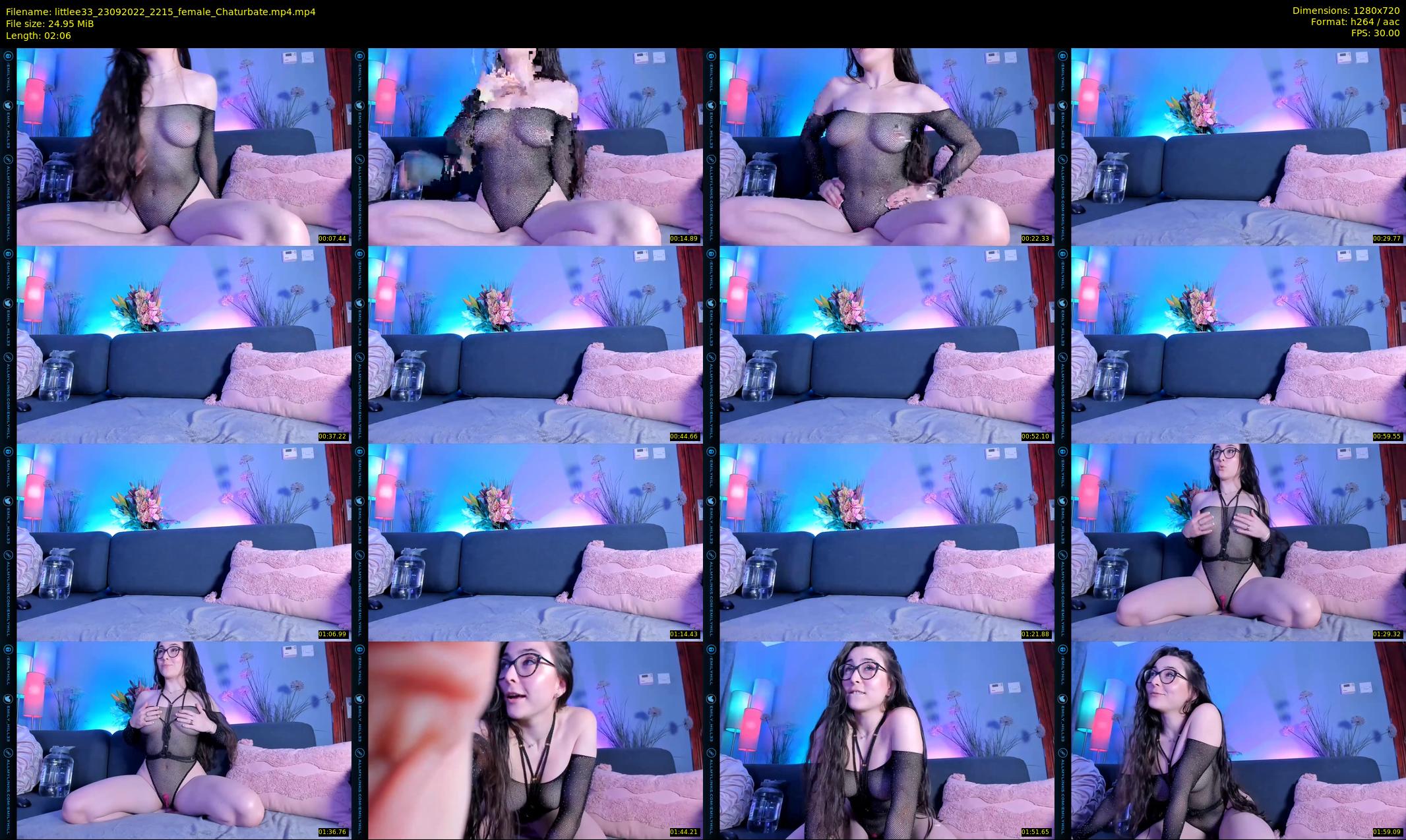 littlee33 — 3 minute Chaturbate female cam show recording, 720p, Sep 23, 2022