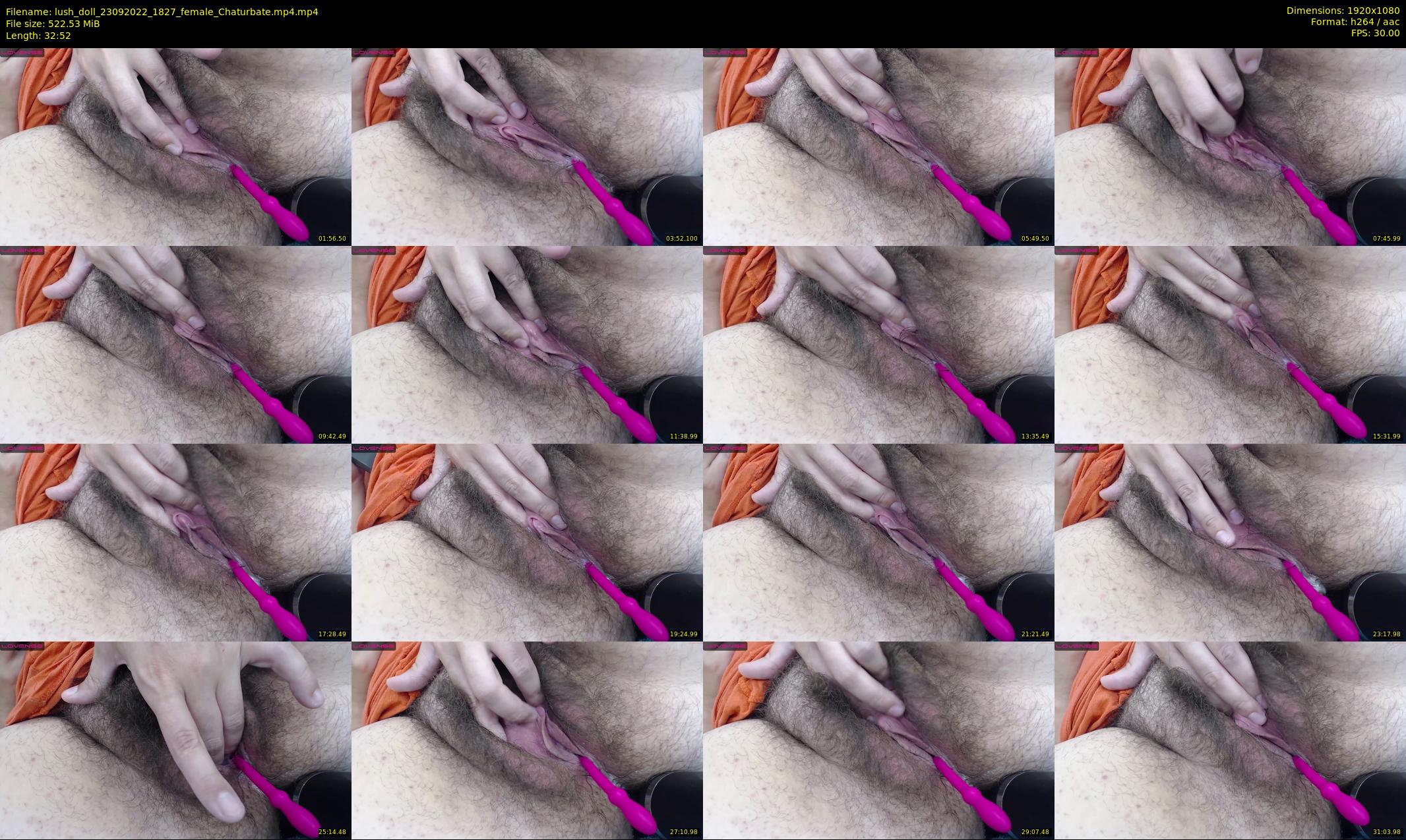 lush_doll — 33 minute Chaturbate female cam show recording, 1080p, Sep 23, 2022