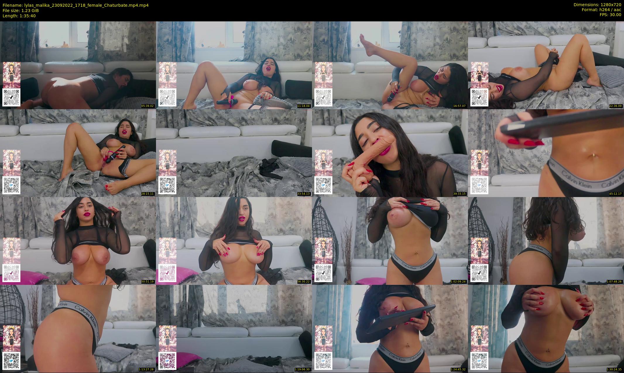 lylas_malika — 96 minute Chaturbate female cam show recording, 720p, Sep 23, 2022