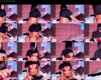 mel_evansx — 55 minute Chaturbate female cam show recording, 1080p, Sep 23, 2022