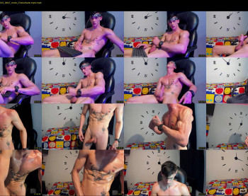 metatron_muscle — 63 minute Chaturbate male cam show recording, 1080p, Sep 23, 2022