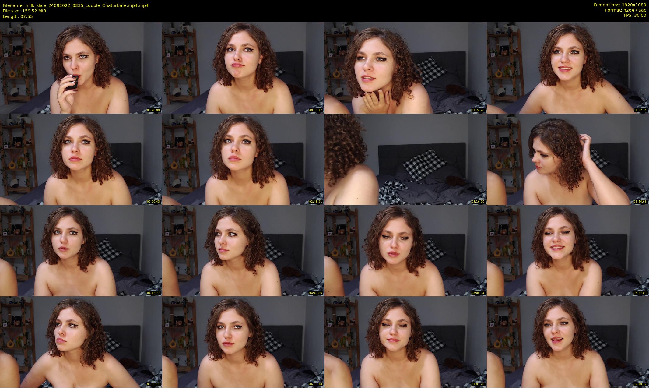 milk_slice — 8 minute Chaturbate couple cam show recording, 1080p, Sep 24, 2022