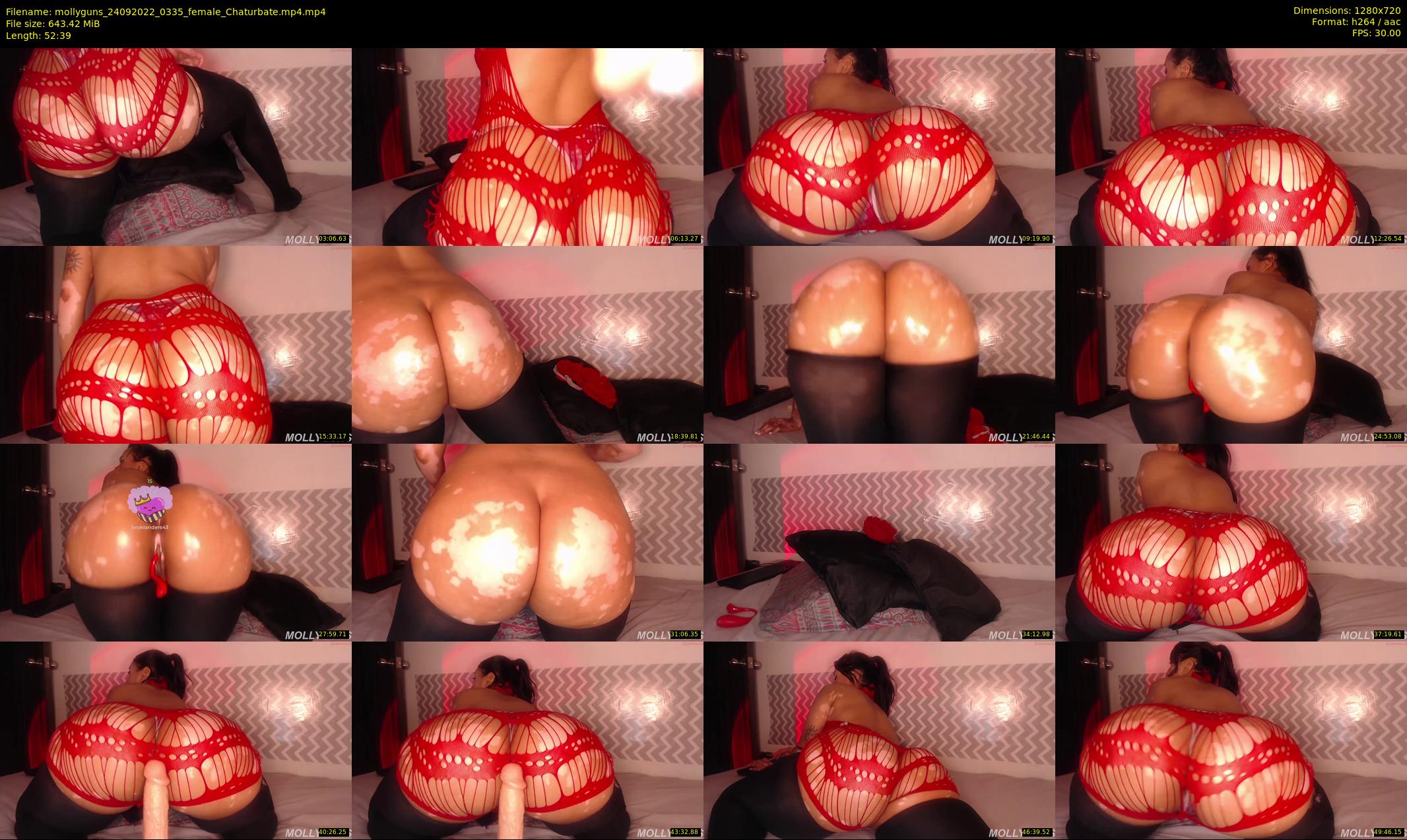 mollyguns — 53 minute Chaturbate female cam show recording, 720p, Sep 24, 2022