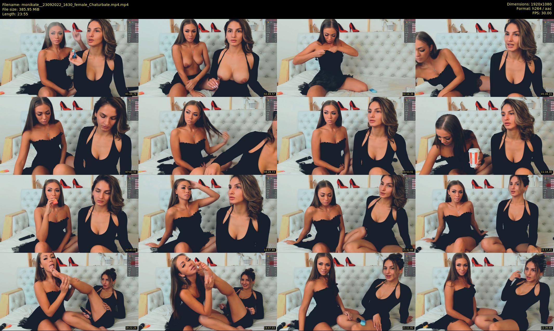 monikate_ — 24 minute Chaturbate couple cam show recording, 1080p, Sep 23, 2022