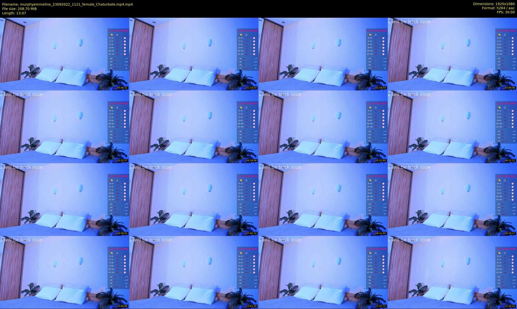 murphyemmeline — 14 minute Chaturbate female cam show recording, 1080p, Sep 23, 2022