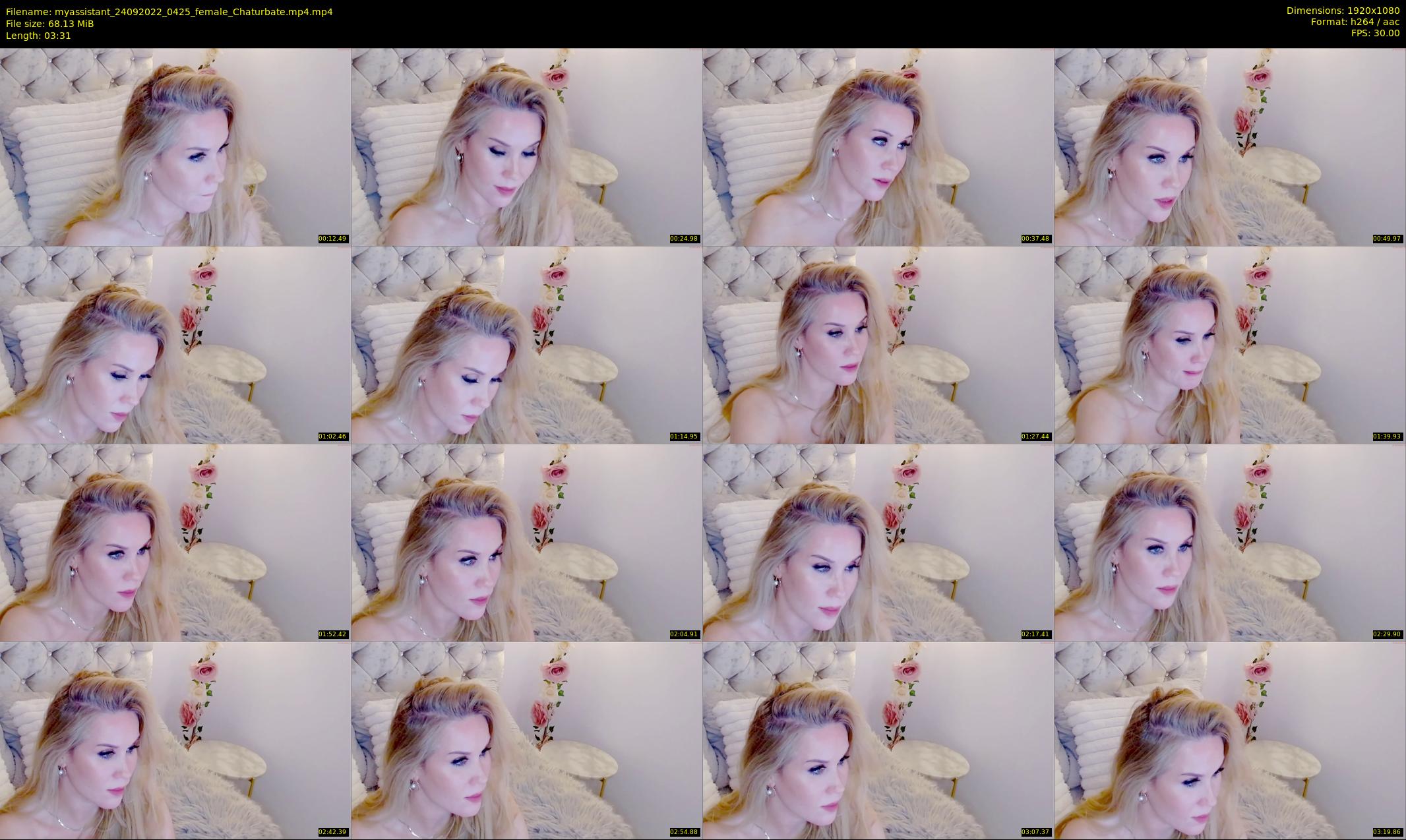 myassistant — 4 minute Chaturbate female cam show recording, 1080p, Sep 24, 2022