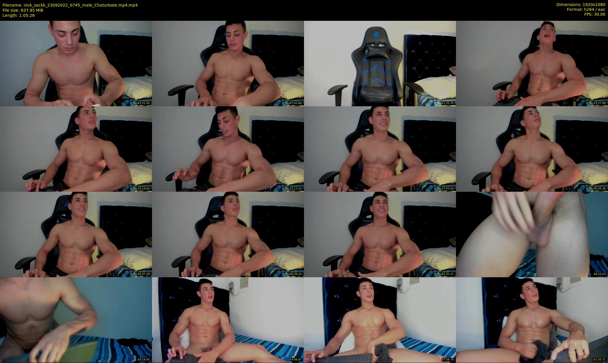 nick_zackk — 66 minute Chaturbate male cam show recording, 1080p, Sep 23, 2022