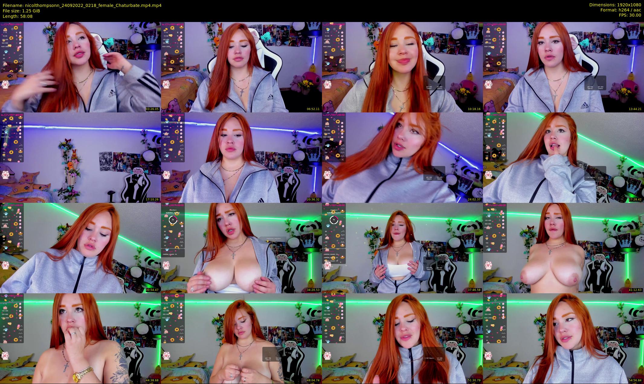 nicolthompsonn — 59 minute Chaturbate female cam show recording, 1080p, Sep 24, 2022