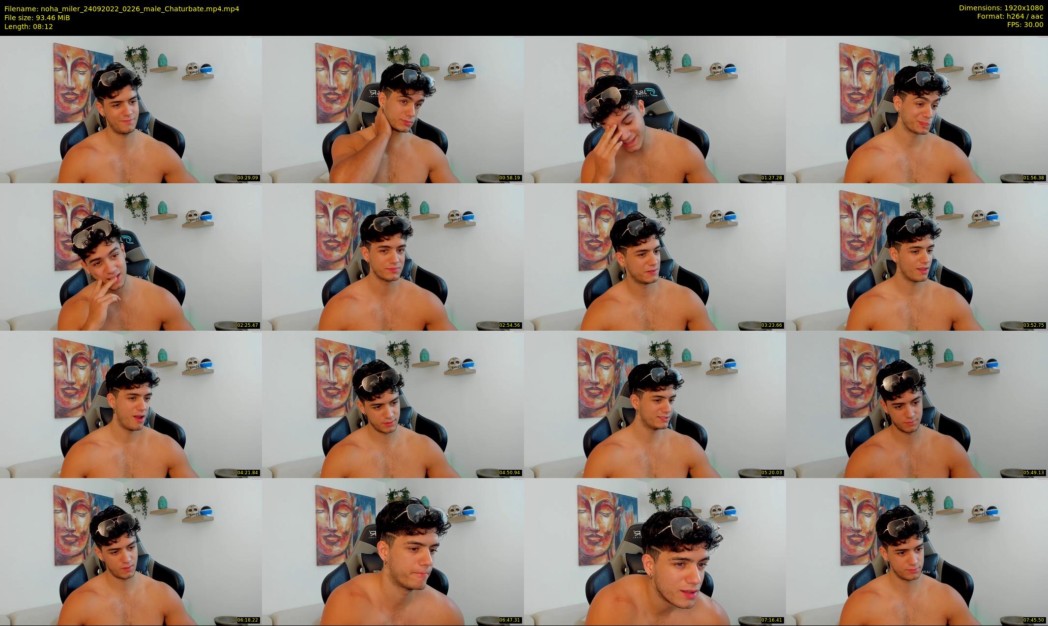 noha_miler — 9 minute Chaturbate male cam show recording, 1080p, Sep 24, 2022