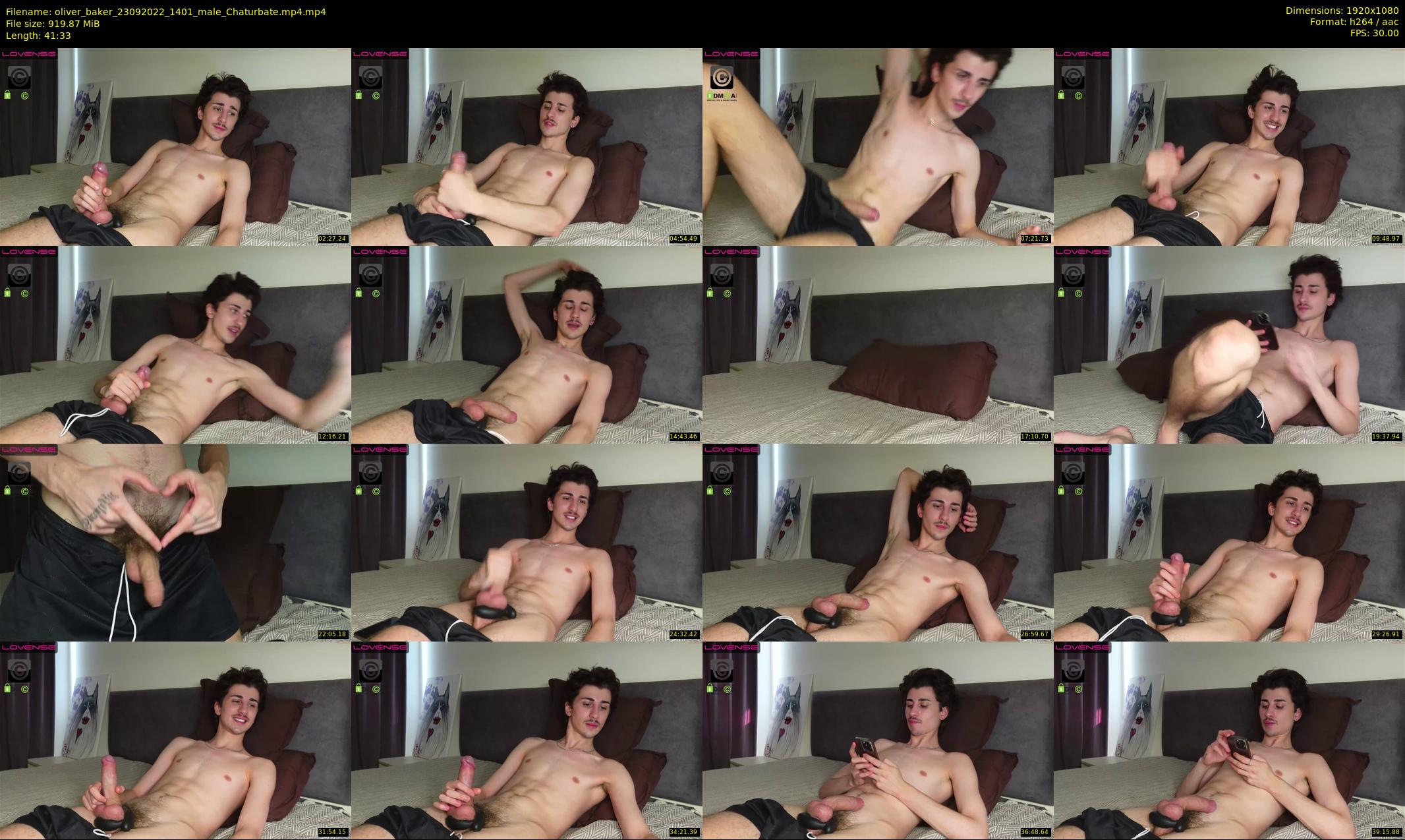 oliver_baker — 42 minute Chaturbate male cam show recording, 1080p, Sep 23, 2022