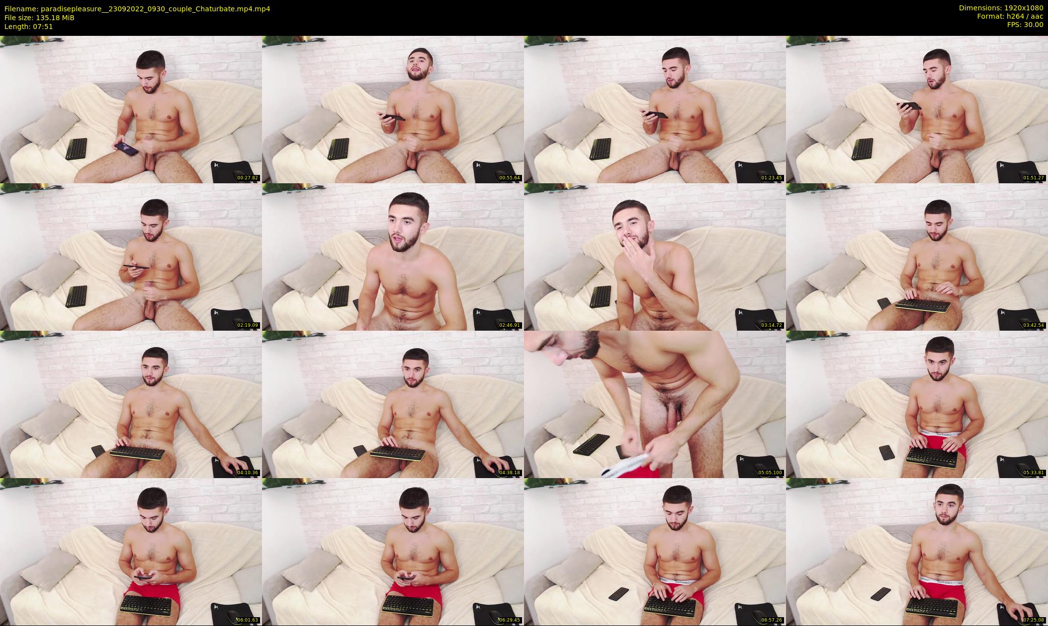 paradisepleasure_ — 8 minute Chaturbate couple cam show recording, 1080p, Sep 23, 2022