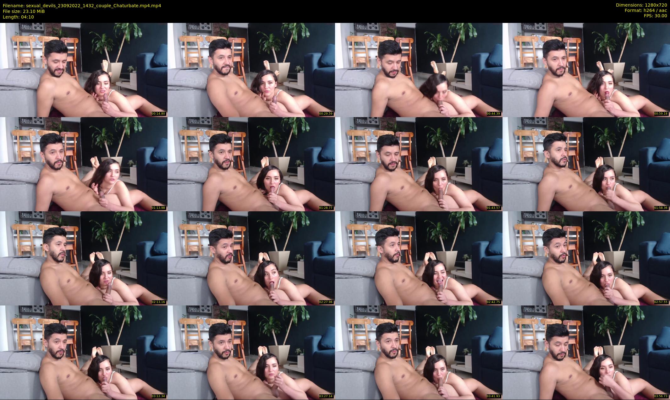 sexual_devils — 5 minute Chaturbate couple cam show recording, 720p, Sep 23, 2022