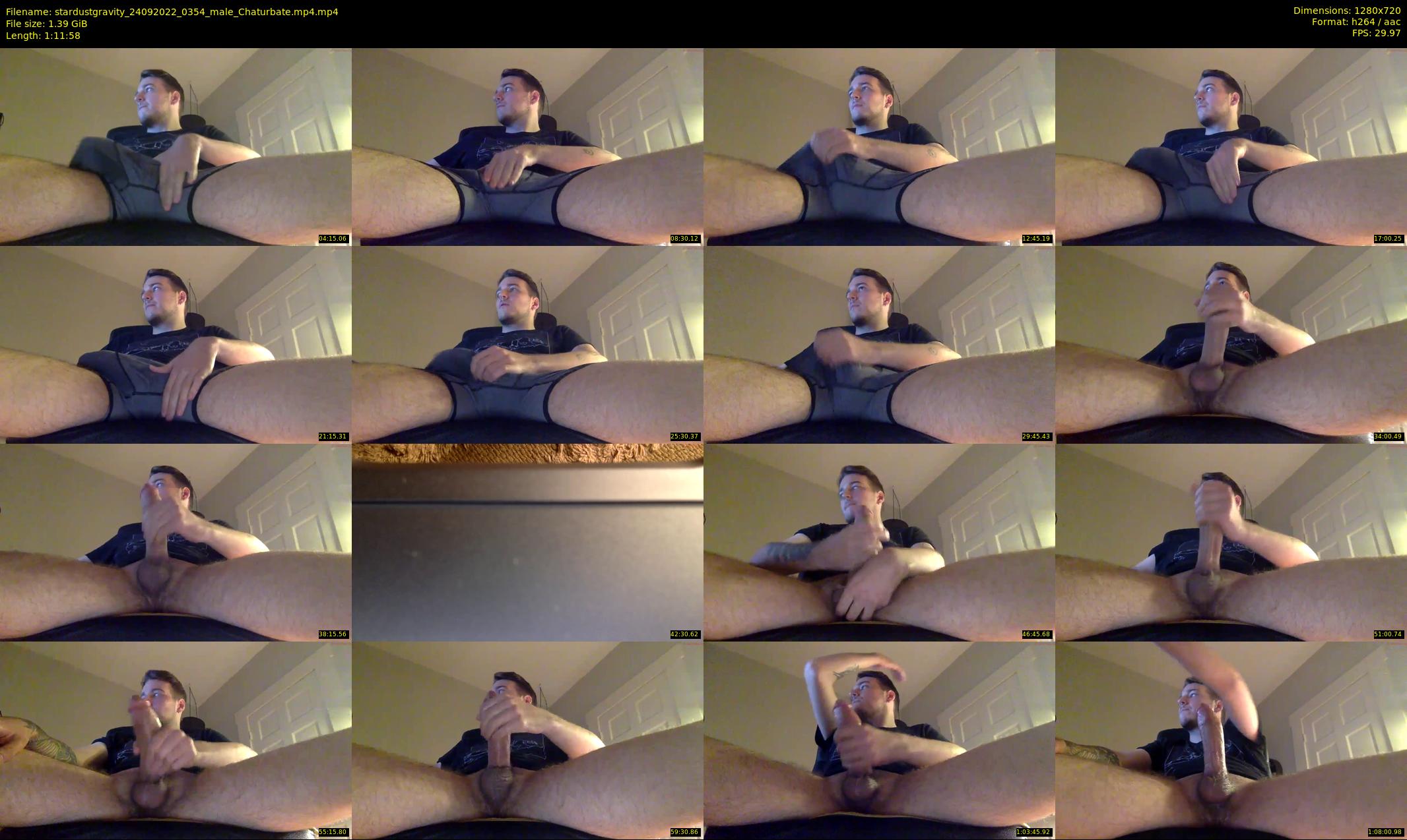 stardustgravity — 72 minute Chaturbate male cam show recording, 720p, Sep 24, 2022
