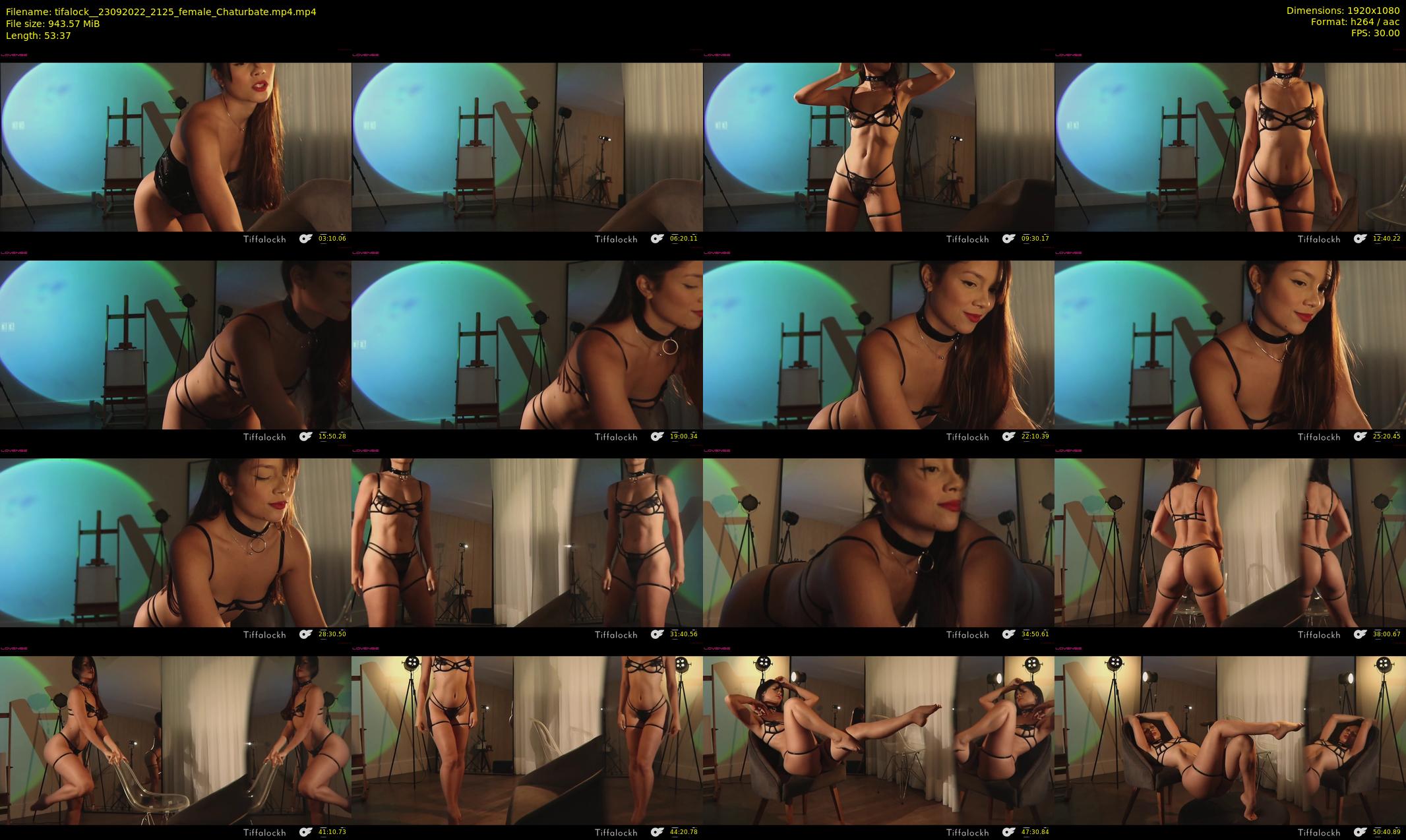 tifalock_ — 54 minute Chaturbate female cam show recording, 1080p, Sep 23, 2022