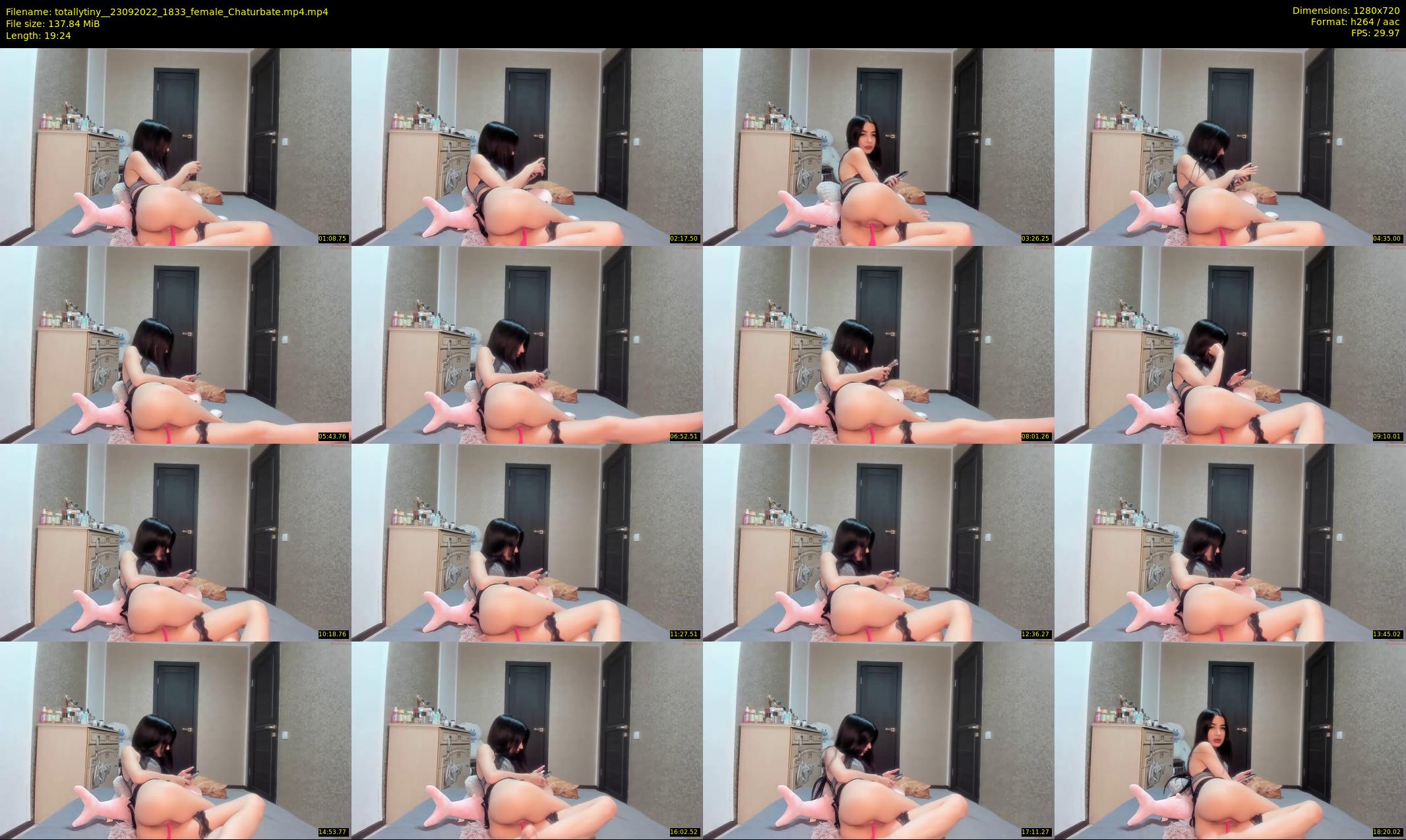 totallytiny_ — 20 minute Chaturbate female cam show recording, 720p, Sep 23, 2022