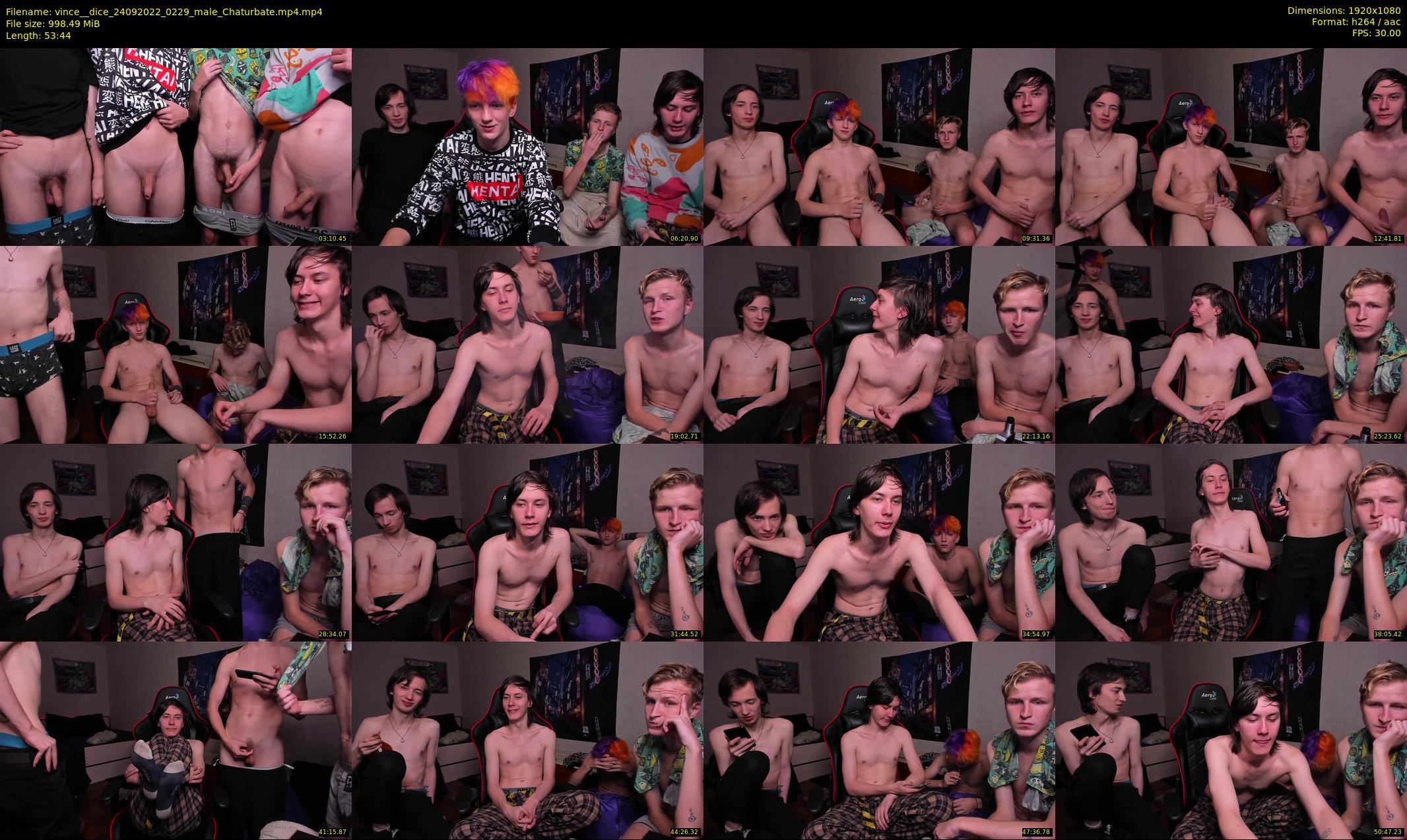 vince__dice — 54 minute Chaturbate male cam show recording, 1080p, Sep 24, 2022