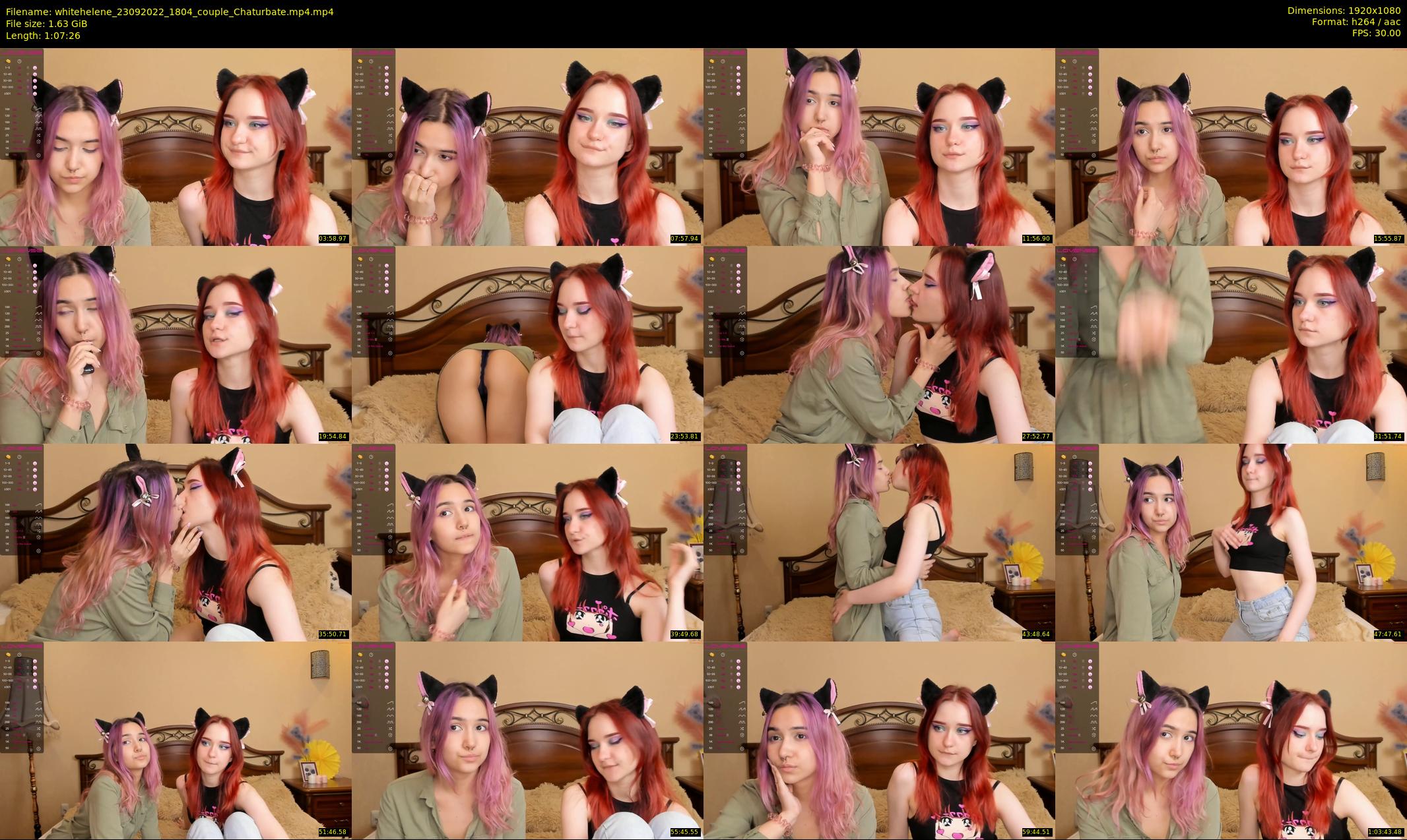 whitehelene — 68 minute Chaturbate female cam show recording, 1080p, Sep 23, 2022