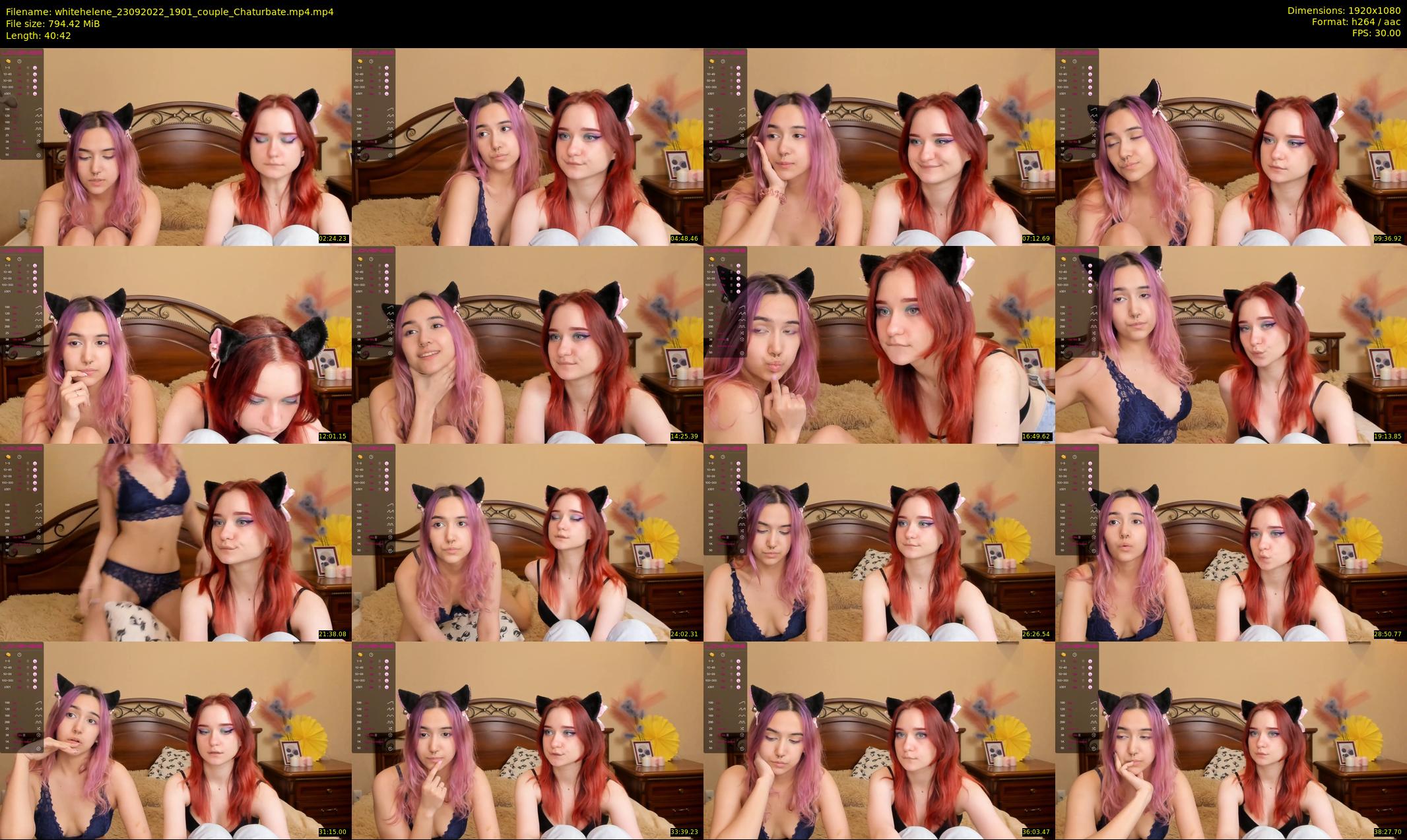 whitehelene — 41 minute Chaturbate female cam show recording, 1080p, Sep 23, 2022
