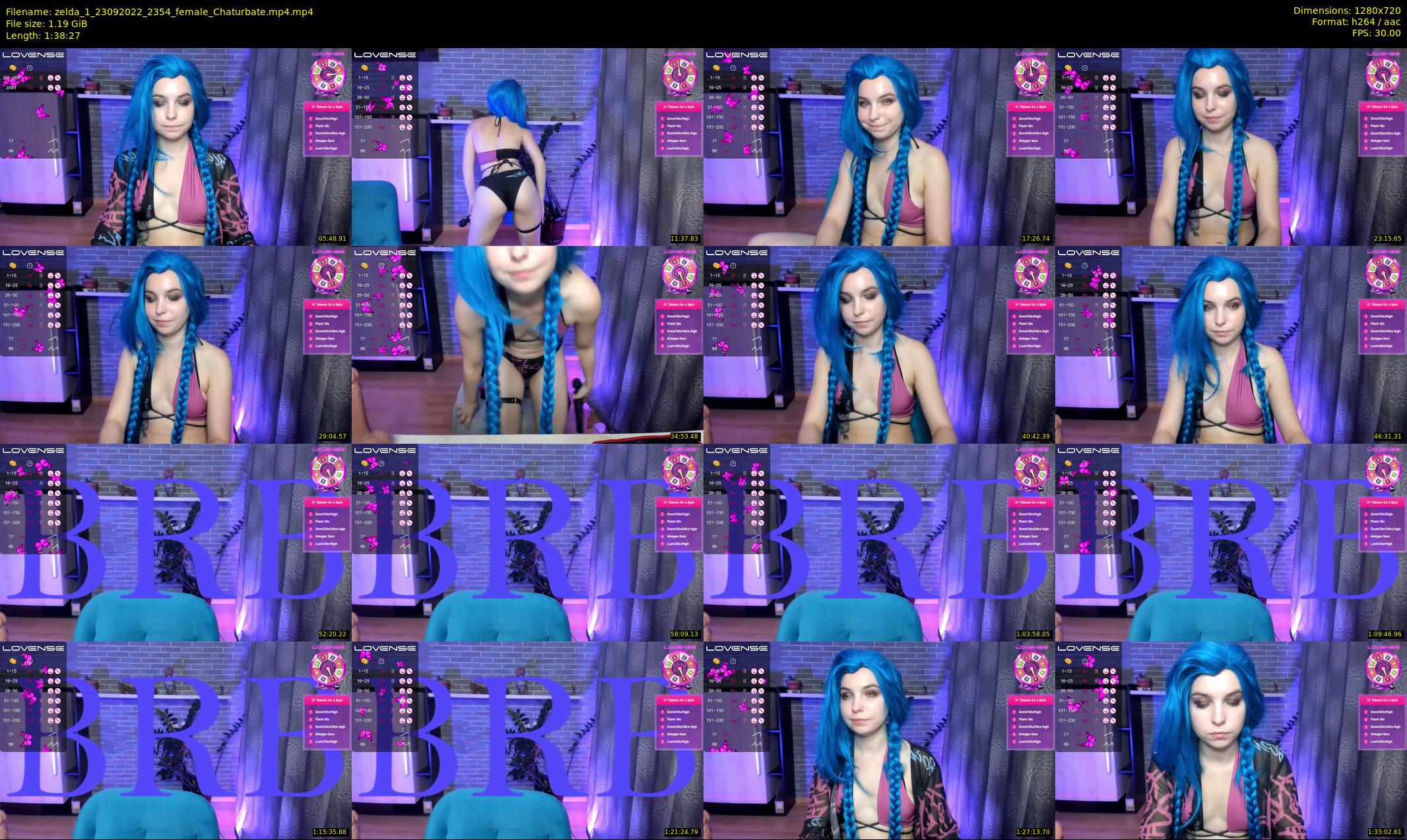 zelda_1 — 99 minute Chaturbate female cam show recording, 720p, Sep 23, 2022