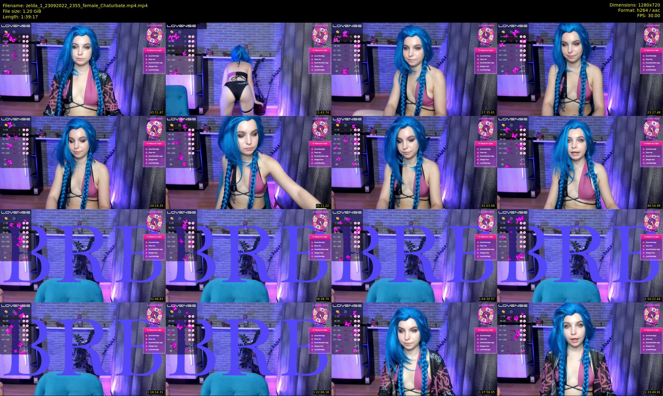 zelda_1 — 100 minute Chaturbate female cam show recording, 720p, Sep 23, 2022