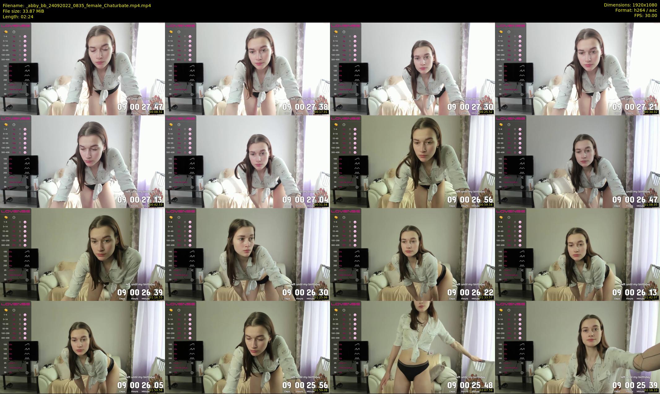 _abby_bb — 3 minute Chaturbate female cam show recording, 1080p, Sep 24, 2022