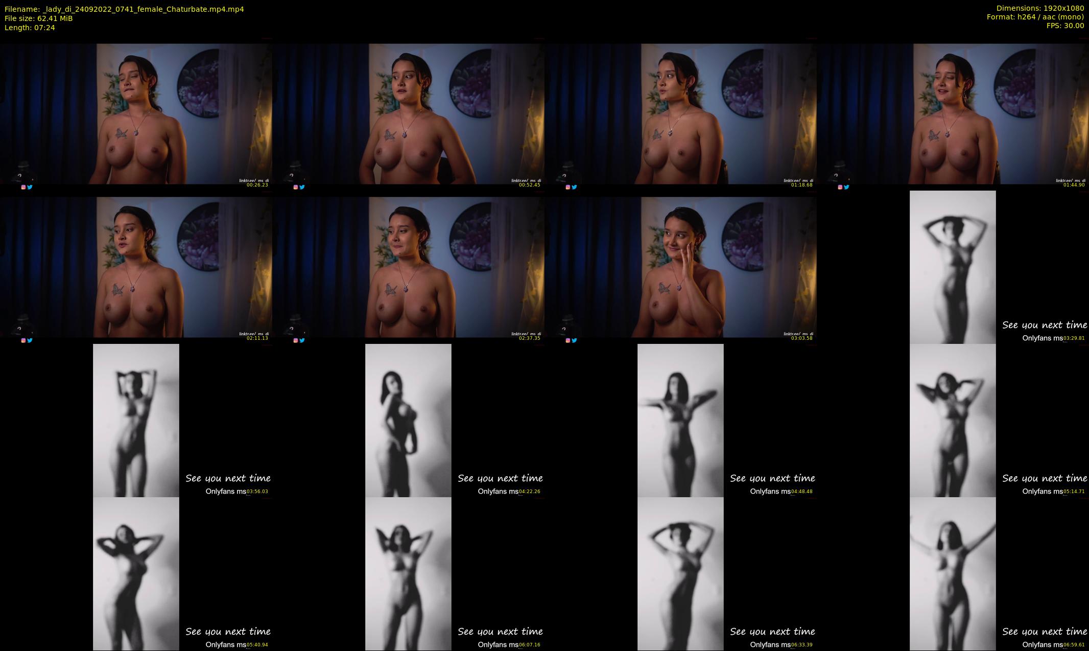 _lady_di — 8 minute Chaturbate female cam show recording, 1080p, Sep 24, 2022