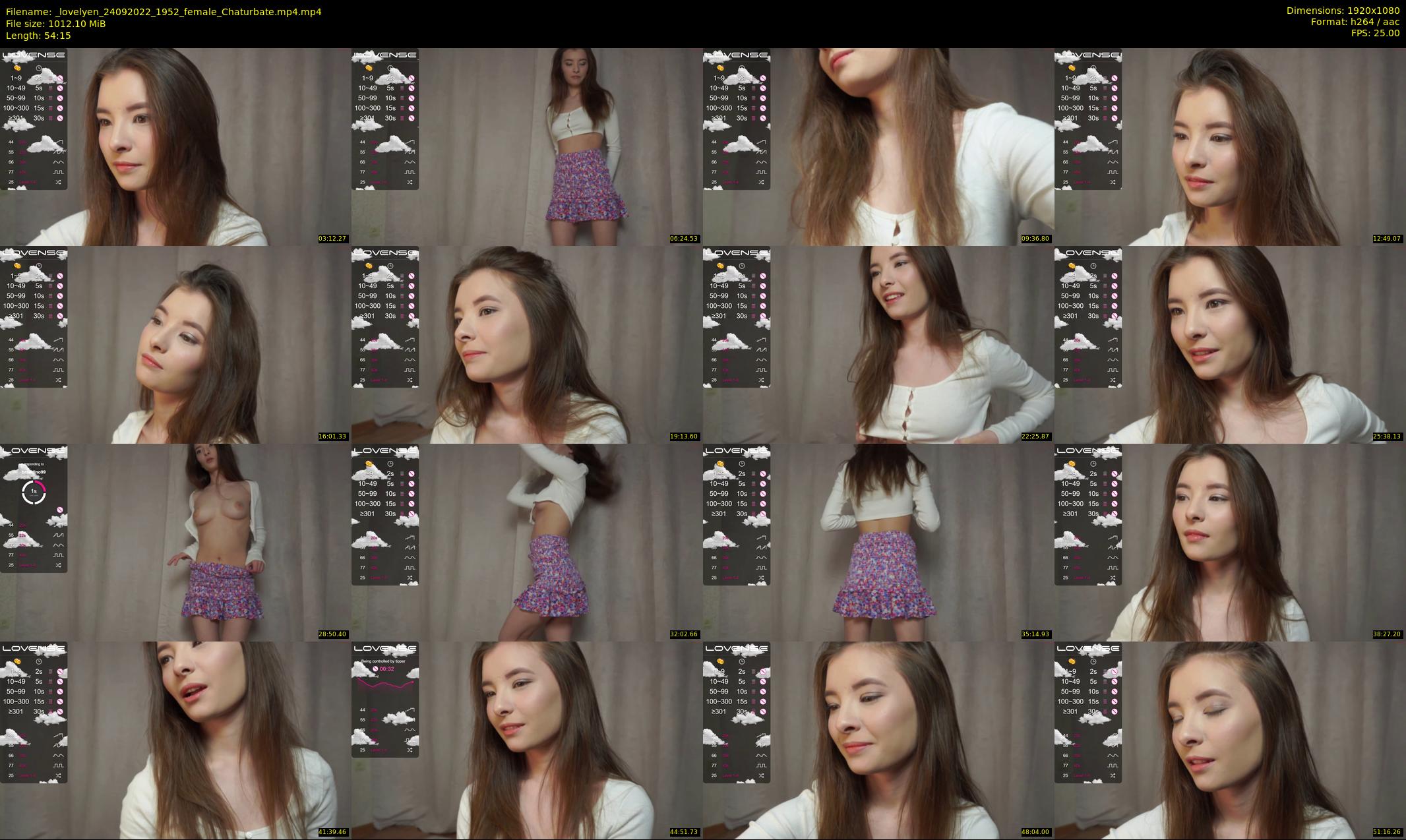 _lovelyen — 55 minute Chaturbate female cam show recording, 1080p, Sep 24, 2022