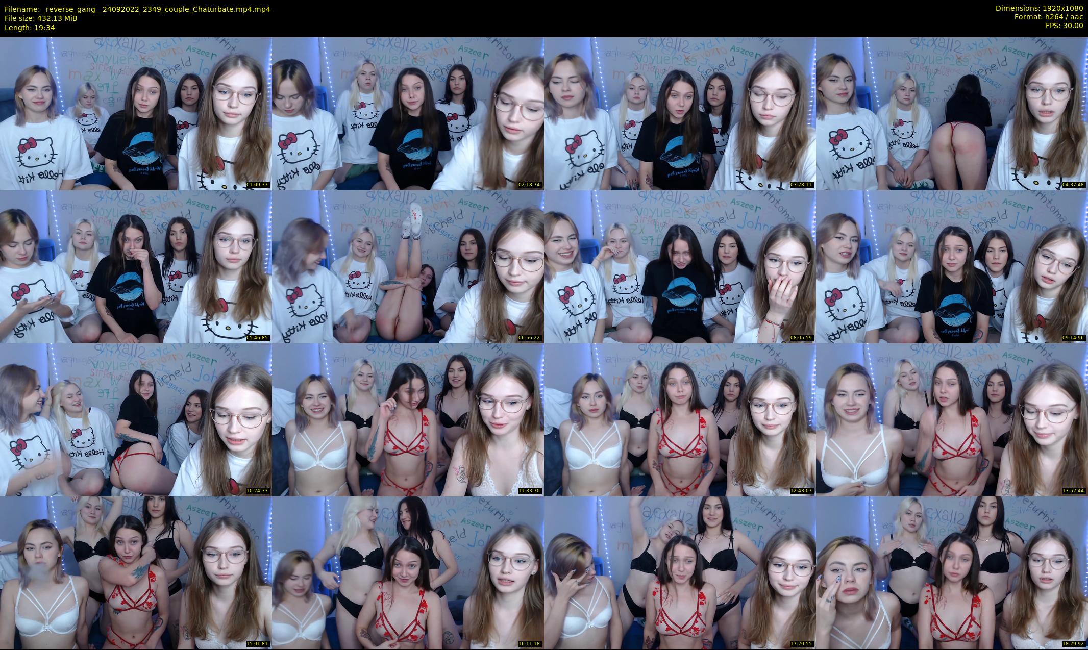 _reverse_gang_ — 20 minute Chaturbate couple cam show recording, 1080p, Sep 24, 2022