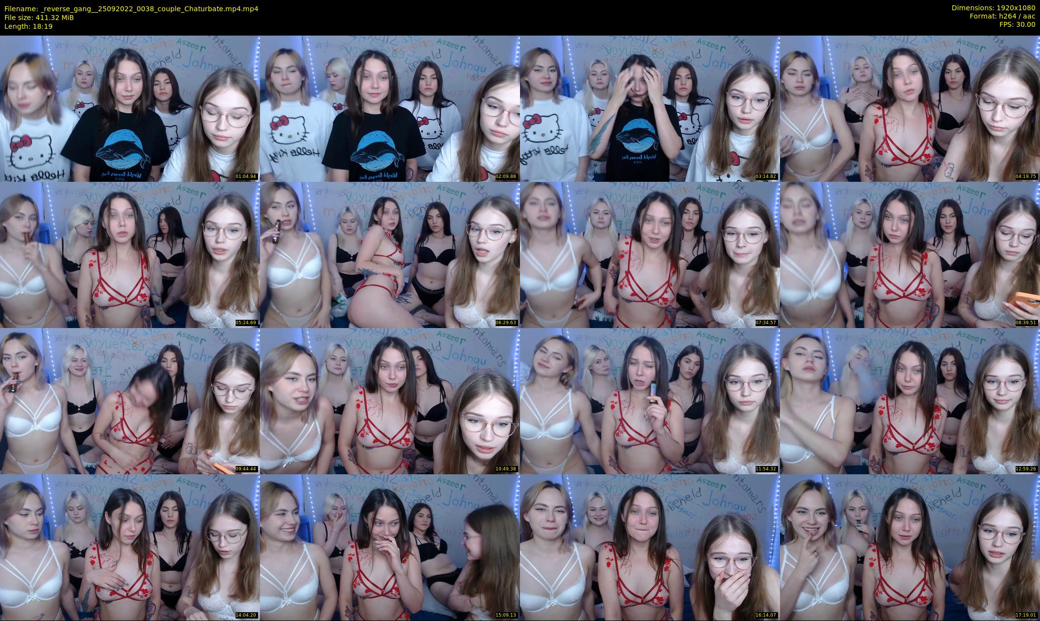_reverse_gang_ — 19 minute Chaturbate couple cam show recording, 1080p, Sep 25, 2022