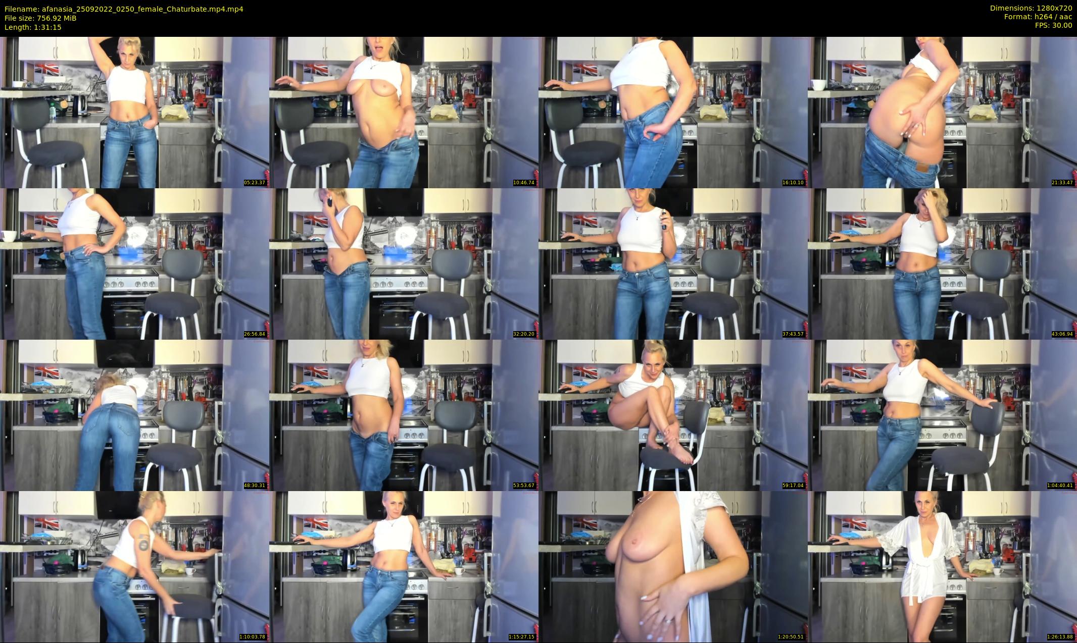 afanasia — 92 minute Chaturbate female cam show recording, 720p, Sep 25, 2022