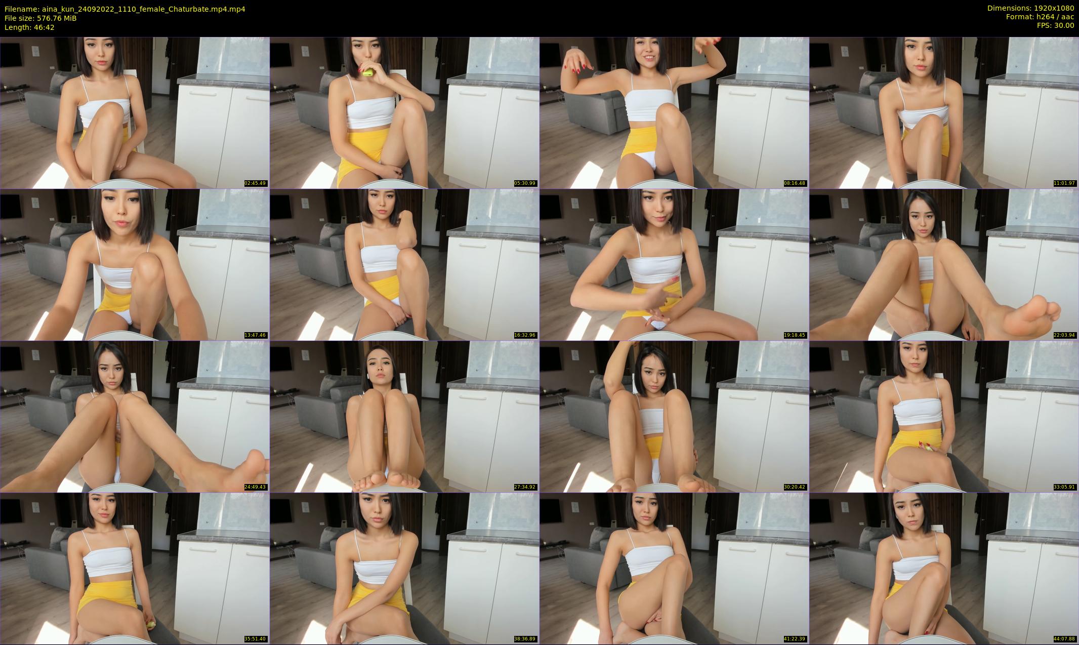 aina_kun — 47 minute Chaturbate female cam show recording, 1080p, Sep 24, 2022