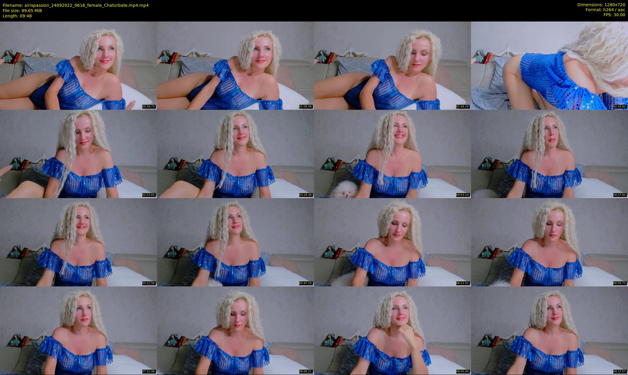 airispassion — 10 minute Chaturbate female cam show recording, 720p, Sep 24, 2022