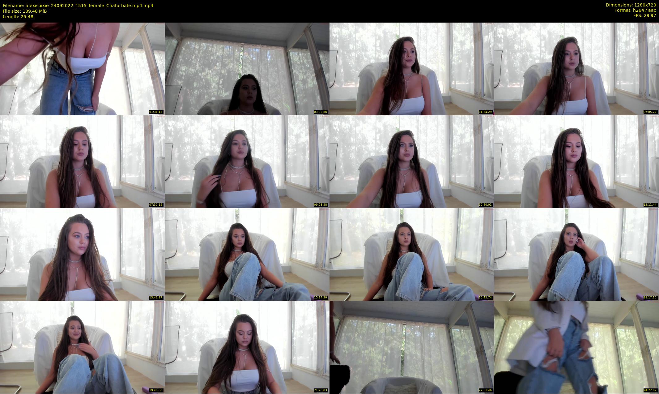 alexispixie — 26 minute Chaturbate female cam show recording, 720p, Sep 24, 2022