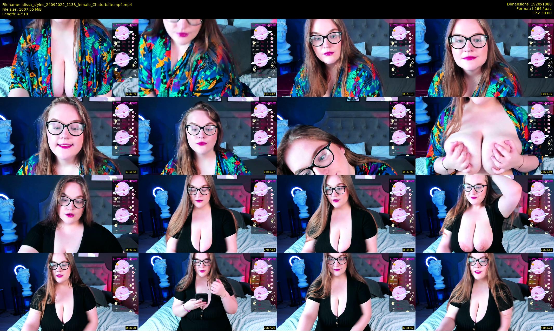 alissa_styles — 48 minute Chaturbate female cam show recording, 1080p, Sep 24, 2022