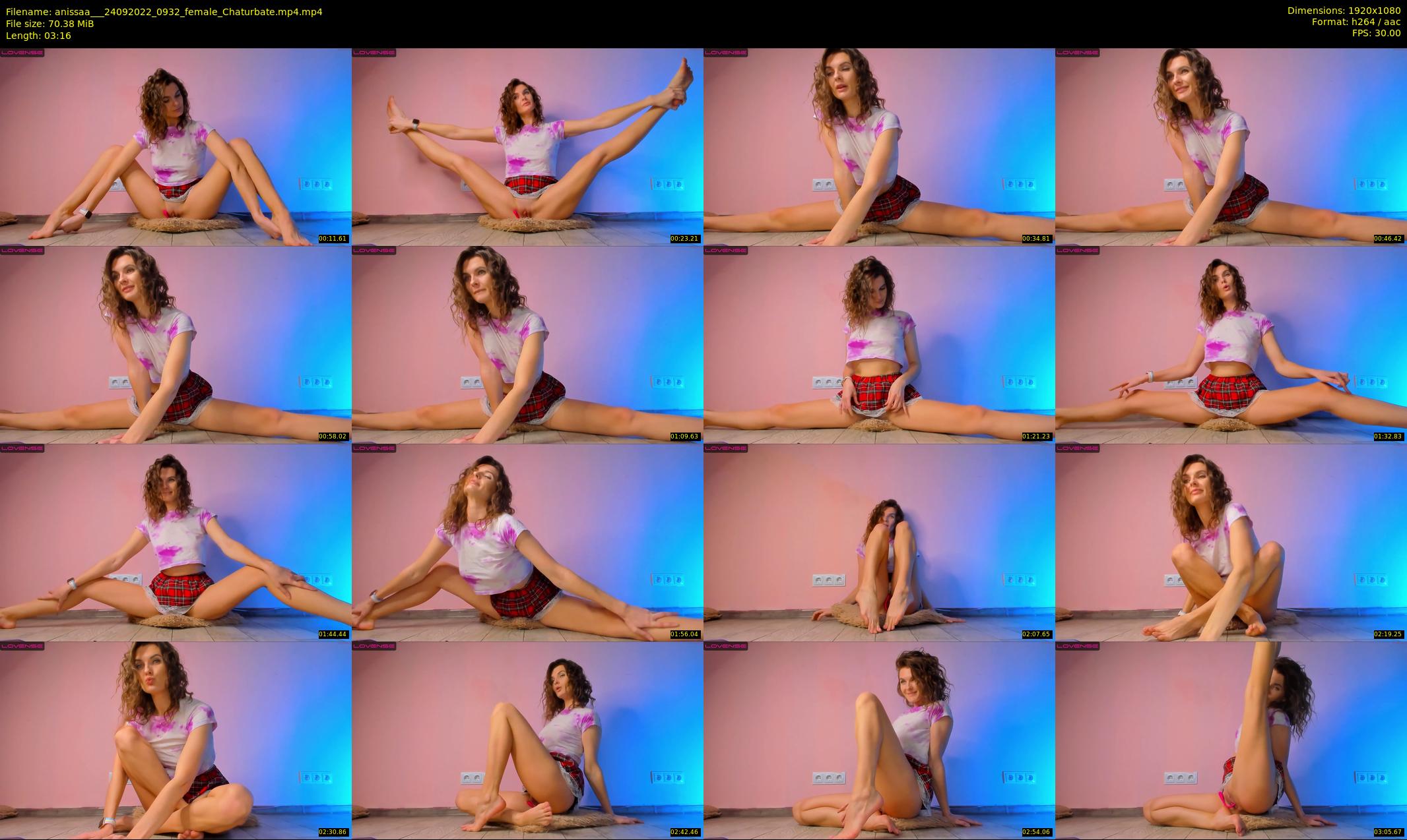anissaa__ — 4 minute Chaturbate female cam show recording, 1080p, Sep 24, 2022