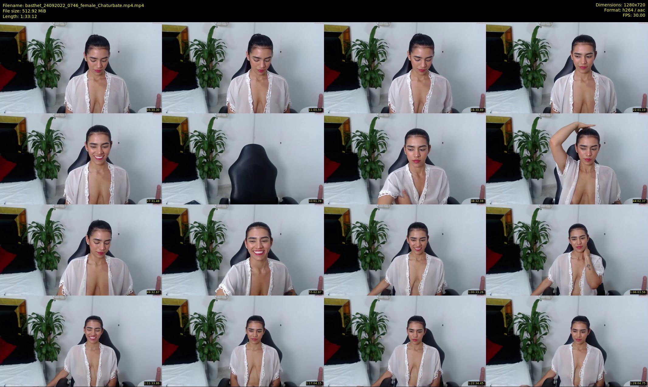 basthet — 94 minute Chaturbate female cam show recording, 720p, Sep 24, 2022