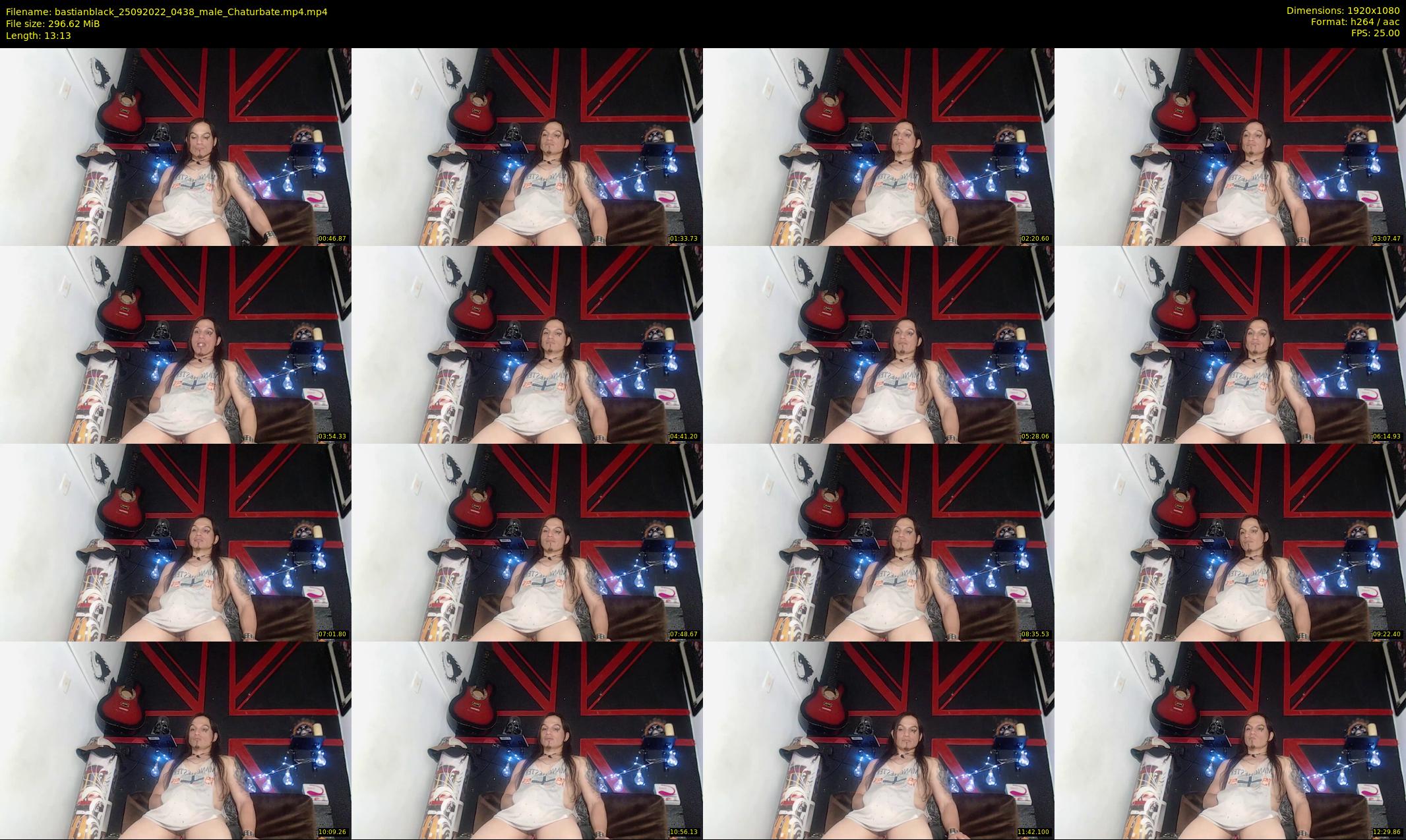 bastianblack — 14 minute Chaturbate male cam show recording, 1080p, Sep 25, 2022