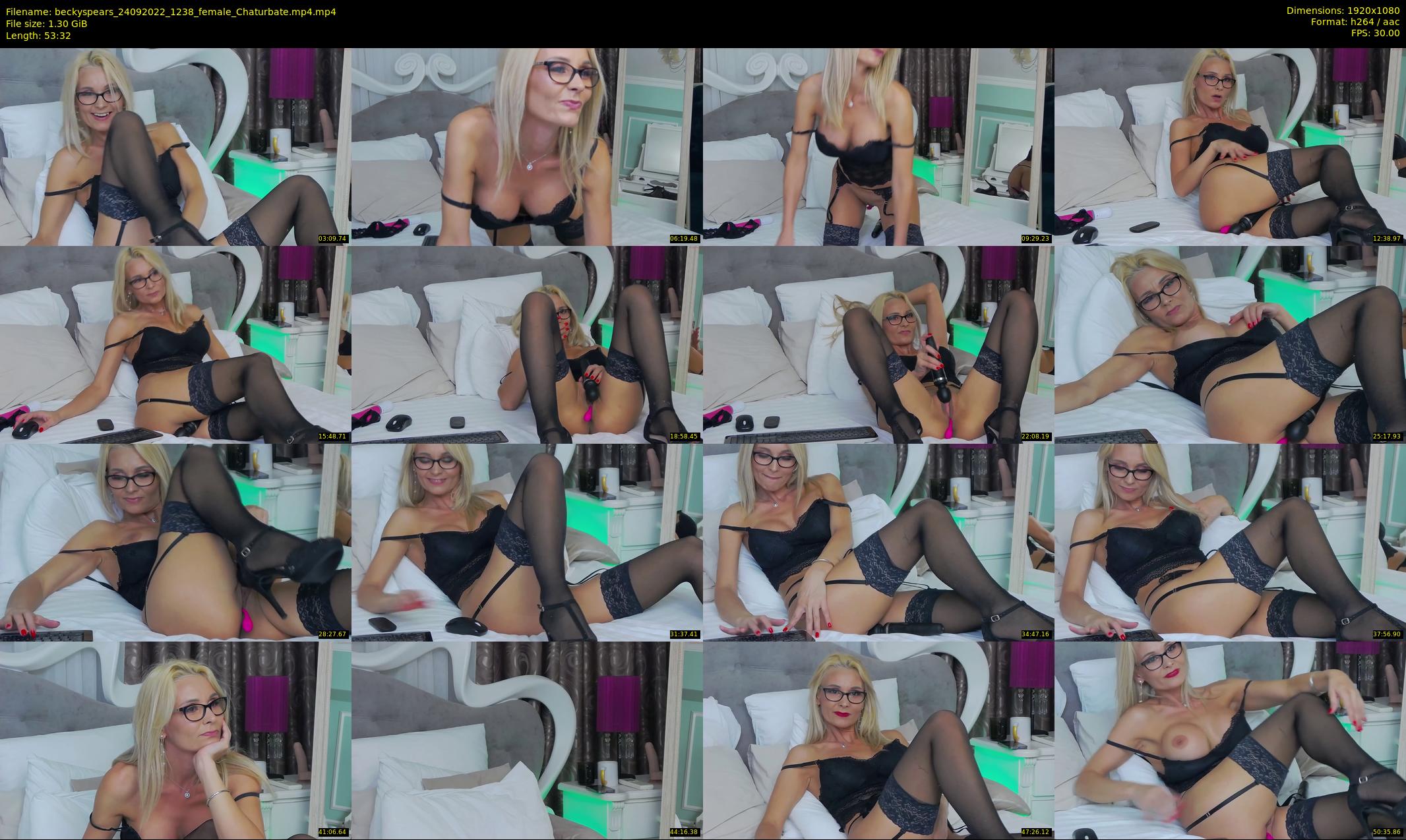 beckyspears — 54 minute Chaturbate female cam show recording, 1080p, Sep 24, 2022