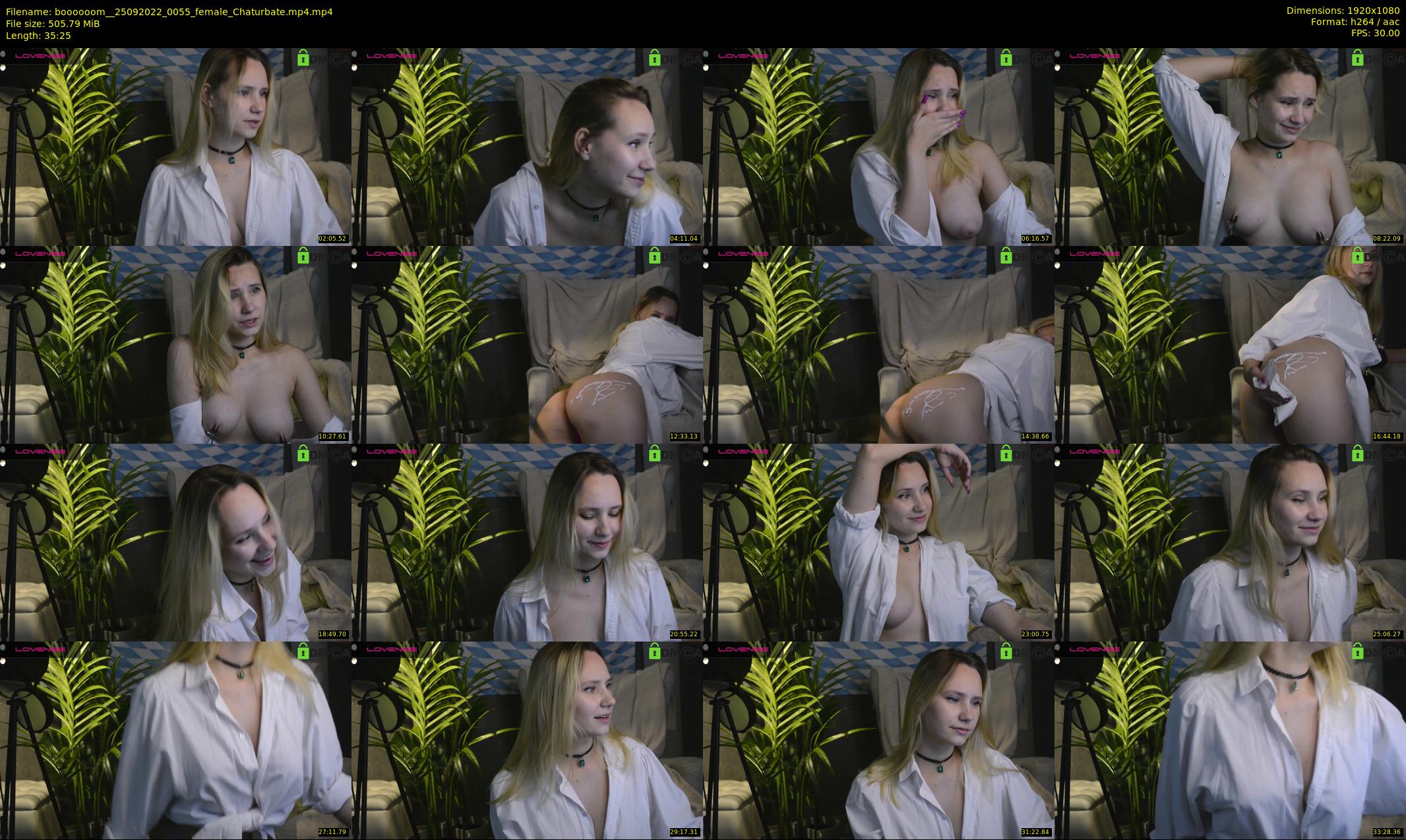 boooooom_ — 36 minute Chaturbate female cam show recording, 1080p, Sep 25, 2022